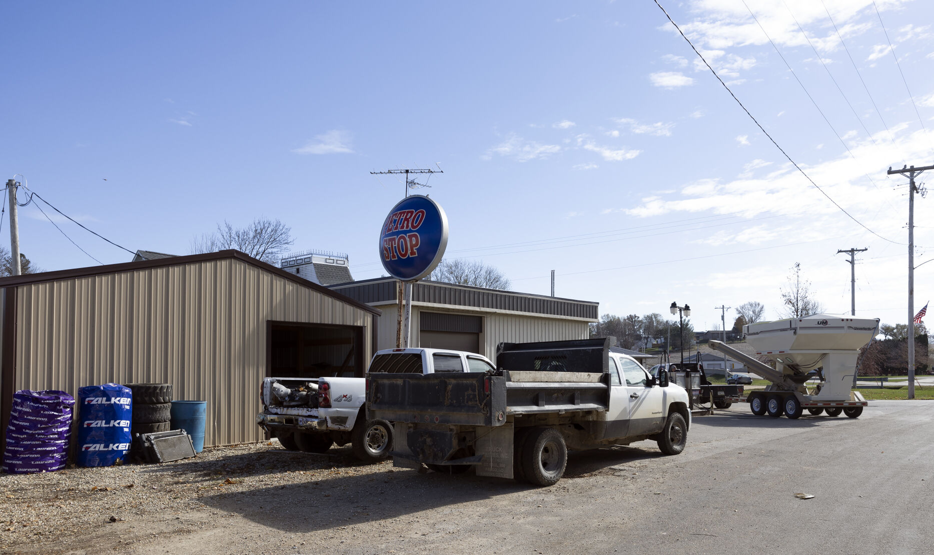 Exterior of Kremer Tire & Auto in La Motte, Iowa on Thursday, Nov. 2, 2023.    PHOTO CREDIT: Stephen Gassman
