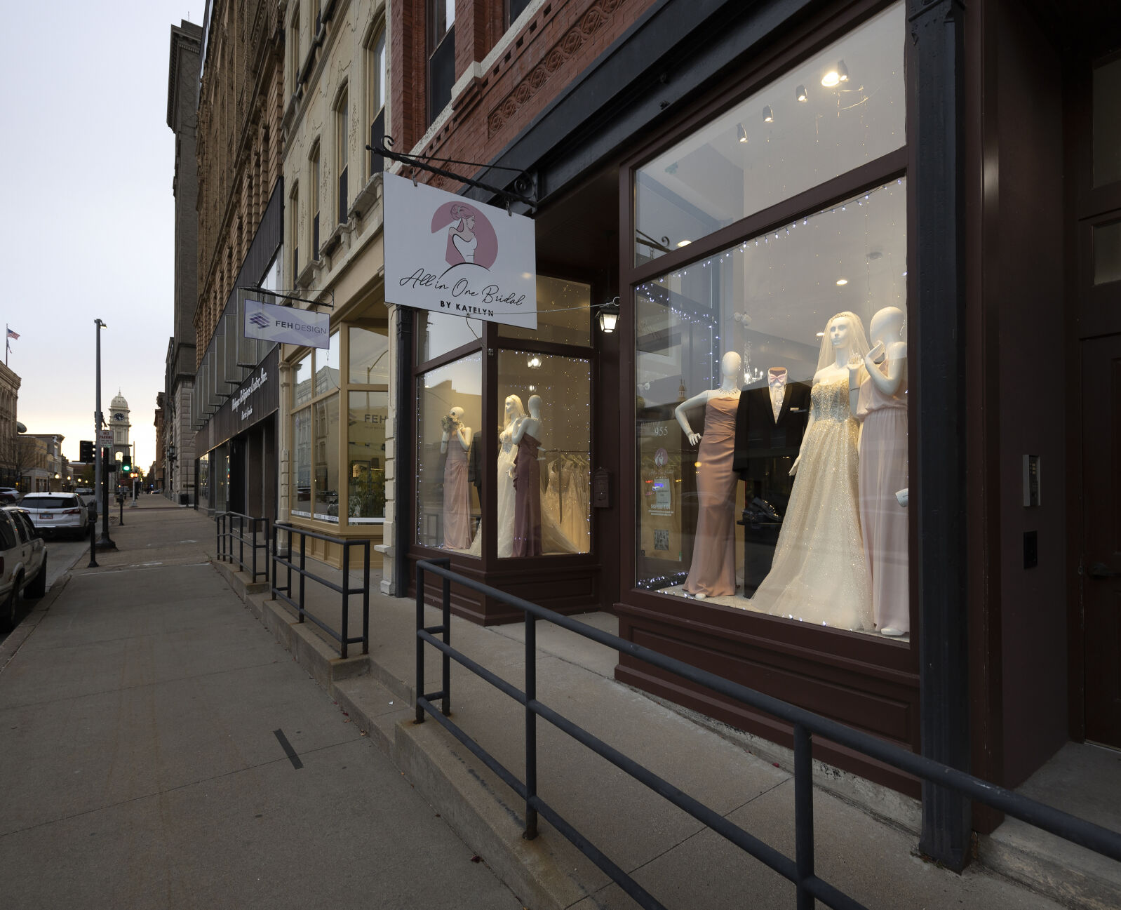 All in One Bridal is located on Main Street in Dubuque.    PHOTO CREDIT: Stephen Gassman
Telegraph Herald