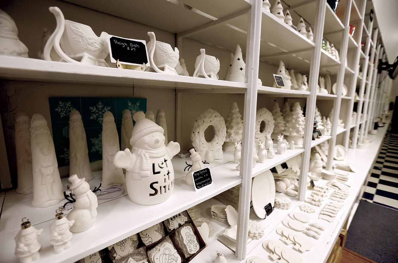 Maker’s Club has a large assortment of ceramics.    PHOTO CREDIT: JESSICA REILLY