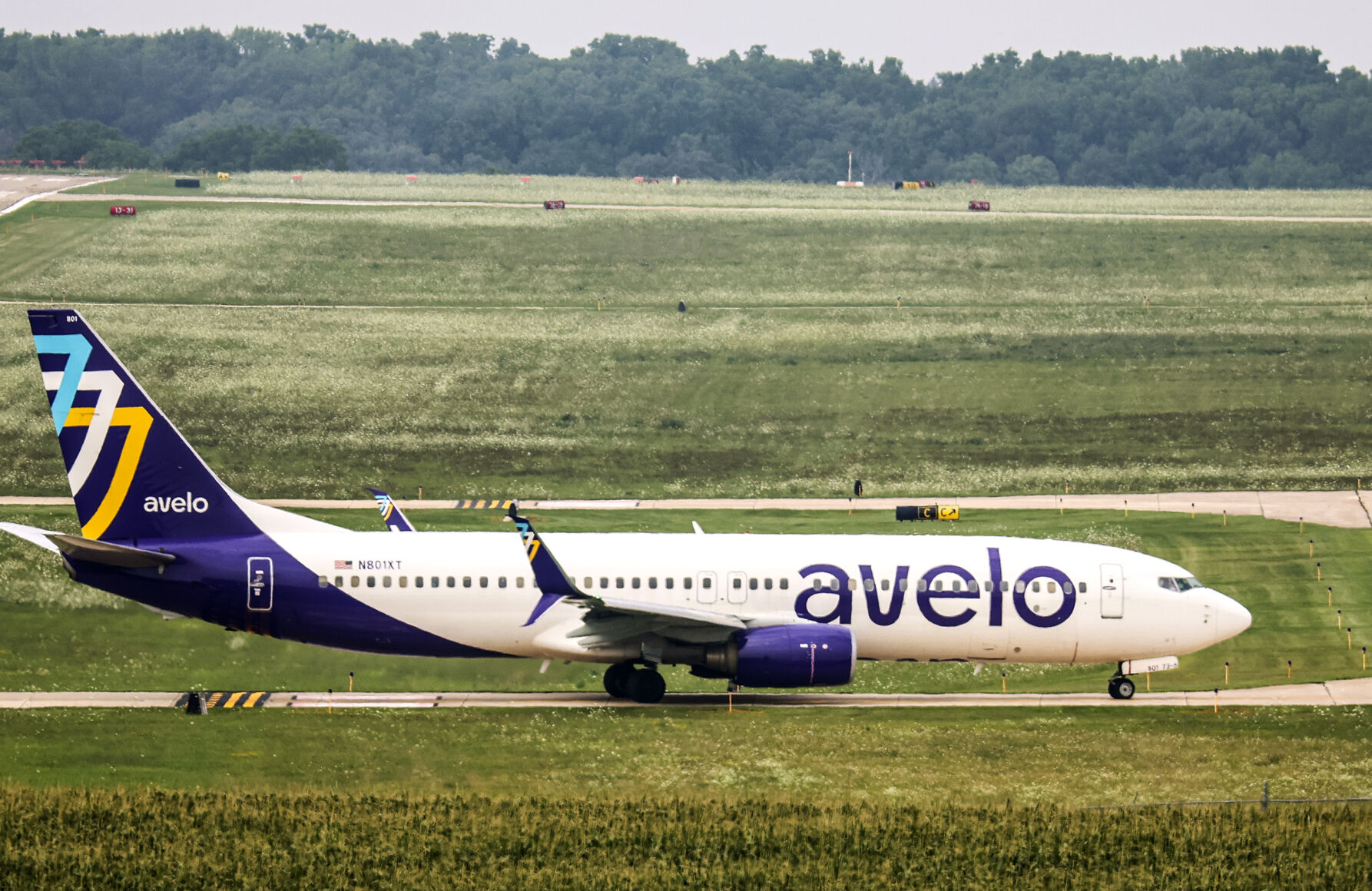 Avelo Airlines offered commercial flights out of the Dubuque Regional Airport to Orlando, Fla., and Las Vegas — but the Las Vegas service was terminated in November.    PHOTO CREDIT: Dave Kettering
Telegraph Herald