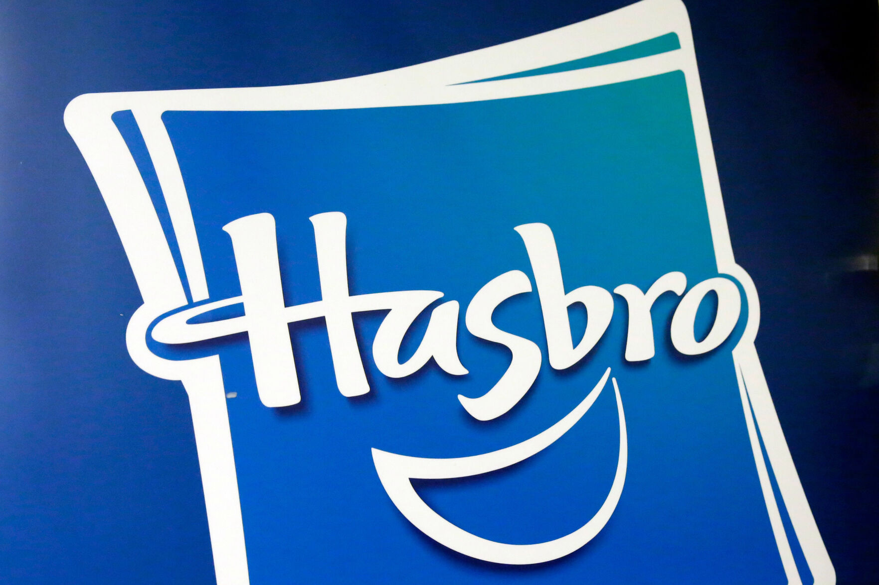 <p>FILE - The Hasbro logo is seen, April 26, 2018, in New York. Toy maker Hasbro said Monday, Dec. 11, 2023, that it is cutting about 1,100 jobs, or 20% of its workforce, as the malaise in the toy business extends through another holiday shopping season. (AP Photo/Richard Drew, File)</p>   PHOTO CREDIT: Richard Drew 