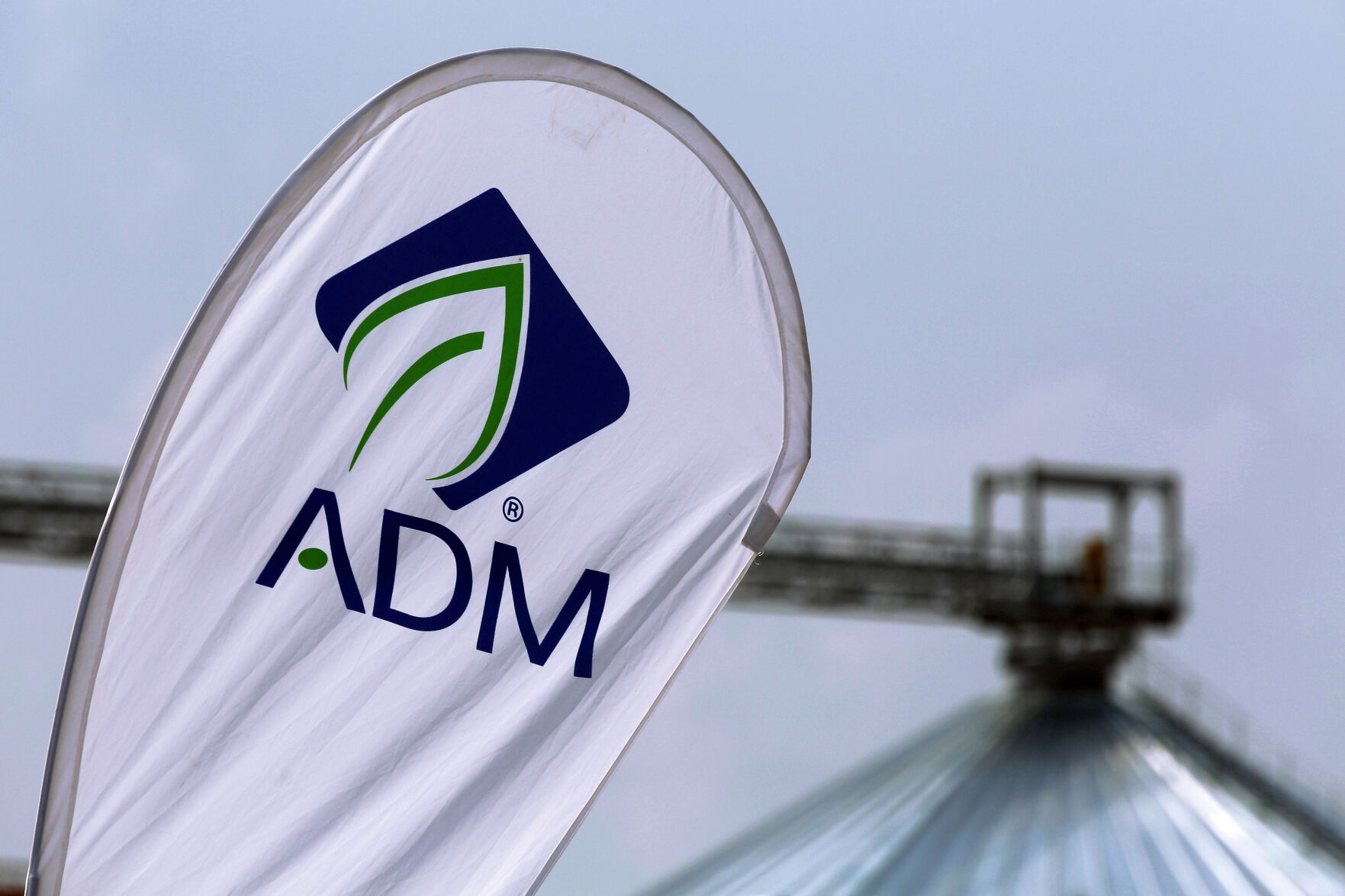 <p>FILE - In this Monday, Aug. 31, 2015, photo, the Archer Daniels Midland Company logo is seen at the Farm Progress Show in Decatur, Ill. An accounting investigation is under way at Archer Daniels Midland and the top financial executive at the agribusiness giant has been placed on administrative leave. The company postponed the release of its annual and quarterly financial reports that were scheduled for Tuesday, Jan. 23, 2024, and shares of the Chicago company tumbled 12% before the opening bell Monday.(AP Photo/Seth Perlman, File)</p>   PHOTO CREDIT: Seth Perlman 