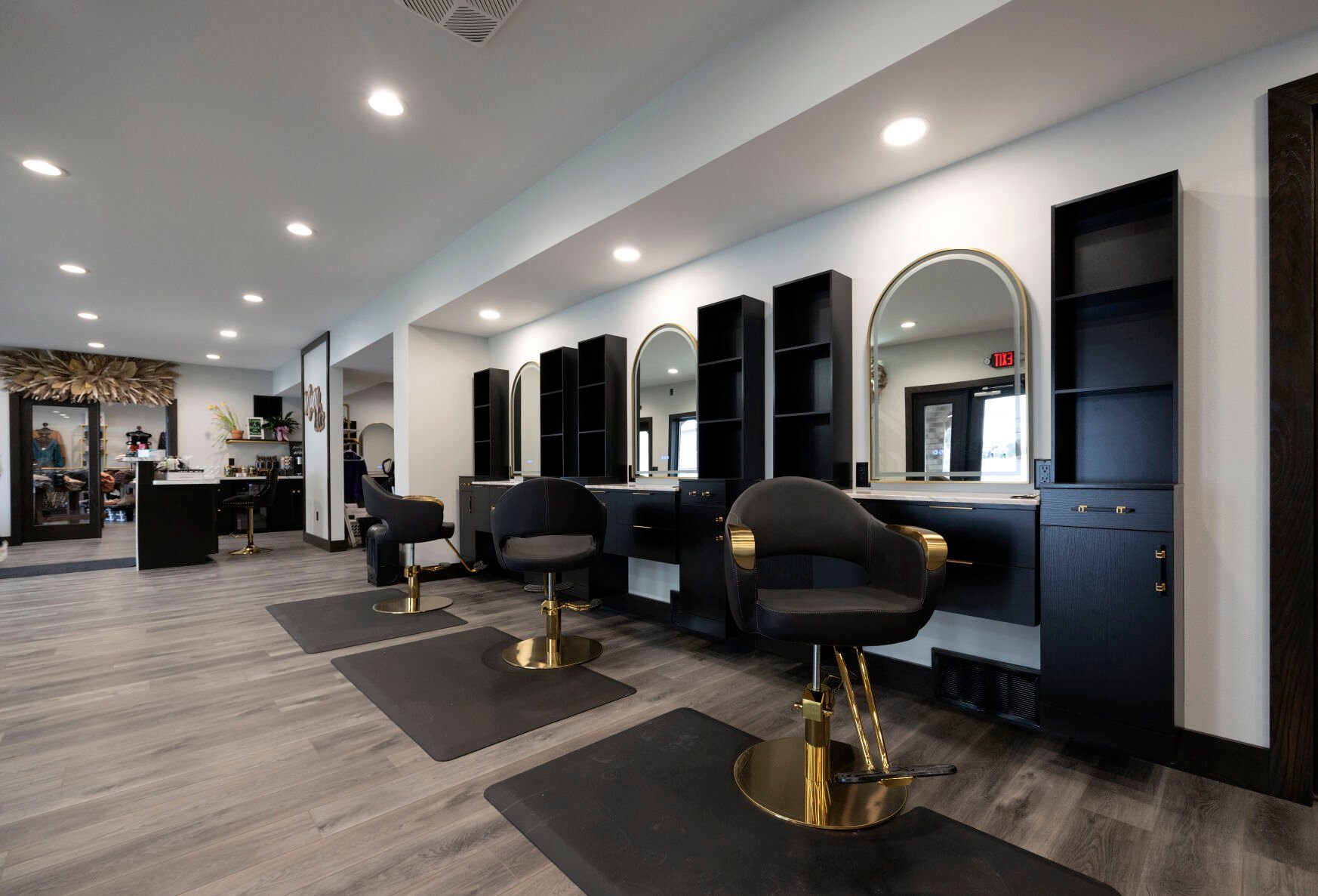 Maen & Co. Salon and Spa will open on Thursday and is connected by an interior door to Ivy & Thread Boutique.    PHOTO CREDIT: Stephen Gassman