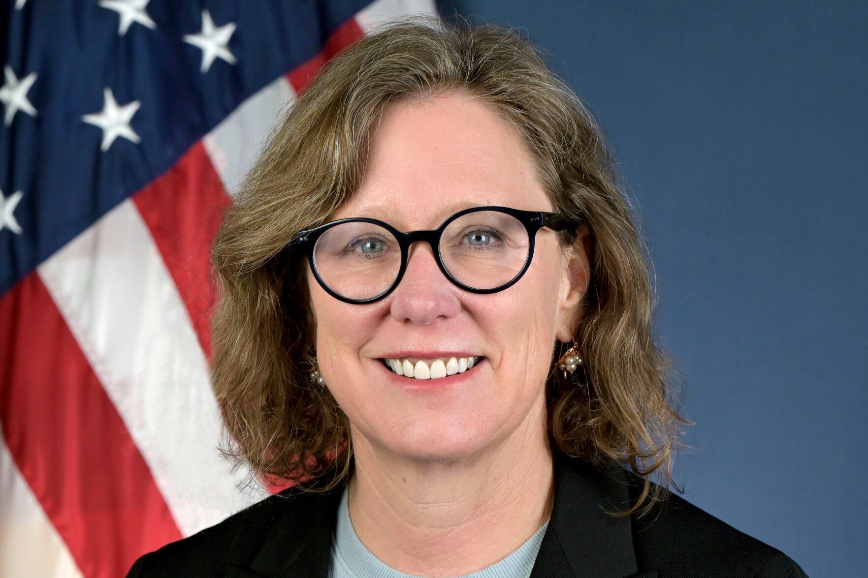 <p>Ann Carlson, shown in an undated photo, has served as acting administrator of the National Highway Traffic Safety Administration, where she started as chief counsel in 2021. Carlson is leaving the agency on Wednesday to resume teaching at the UCLA School of Law.(NHTSA via AP)</p>   PHOTO CREDIT: NHTSA via AP