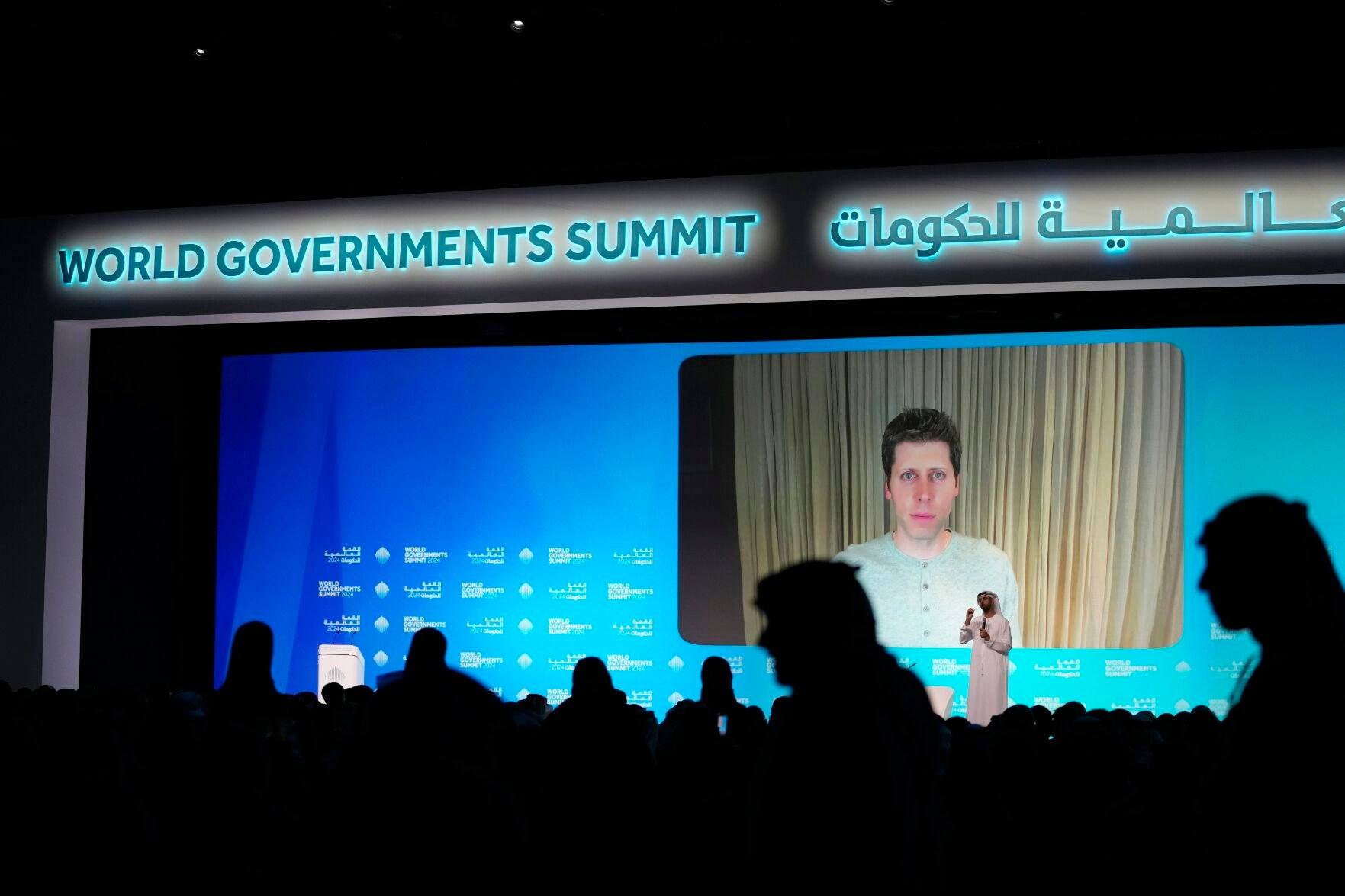 <p>OpenAI CEO Sam Altman, seen on screen, talks on a video chat during the World Government Summit in Dubai, United Arab Emirates, Tuesday, Feb. 13, 2024. The CEO of ChatGPT maker OpenAI said Tuesday that the danger that keeps him awake at night regarding artificial intelligence are the "very subtle societal misalignments" that can make the systems wreck havoc. (AP Photo/Kamran Jebreili)</p>   PHOTO CREDIT: Kamran Jebreili 