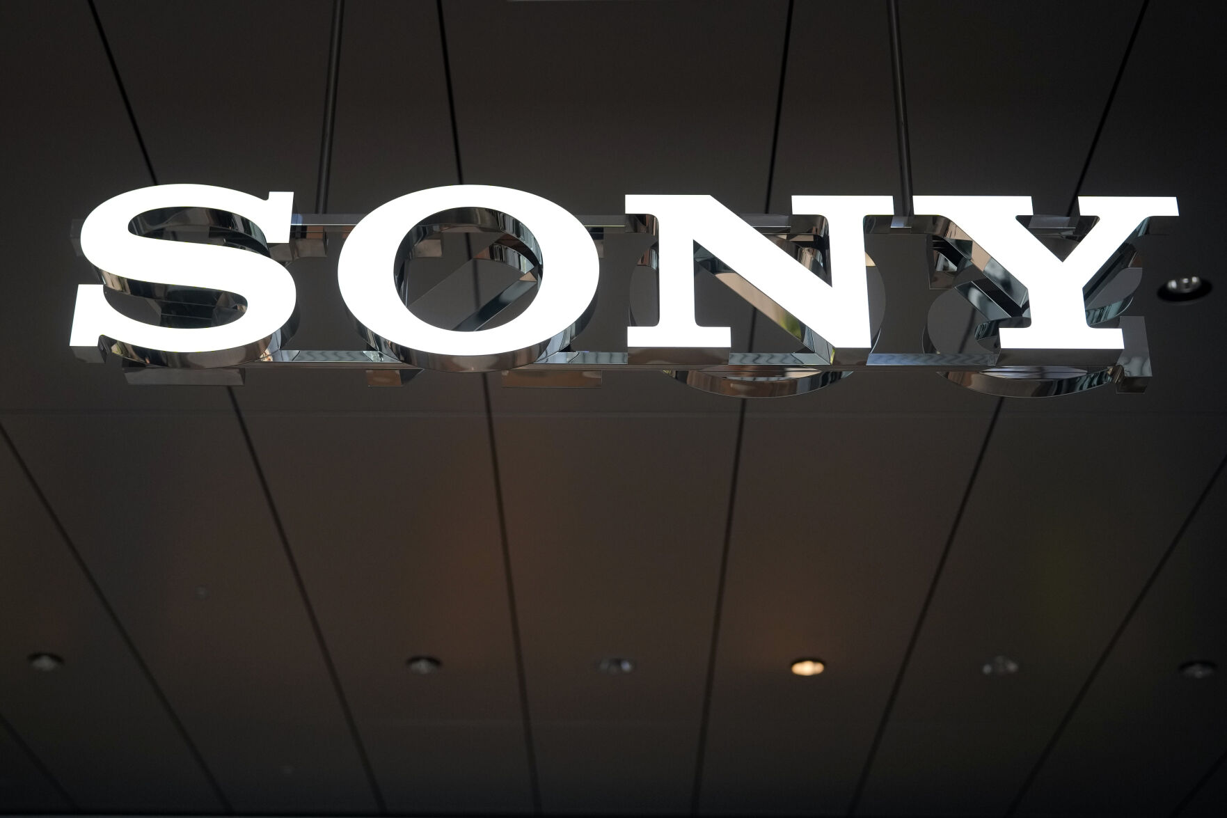 <p>FILE - A logo of Sony is seen at the headquarters of Sony Corp. on May 10, 2022, in Tokyo. Japanese electronics and entertainment company Sony’s profit rose 13% in October-December on growing growing sales of music, image sensors and video games, the company said Wednesday, Feb. 14, 2024. (AP Photo/Eugene Hoshiko, File)</p>   PHOTO CREDIT: Eugene Hoshiko 