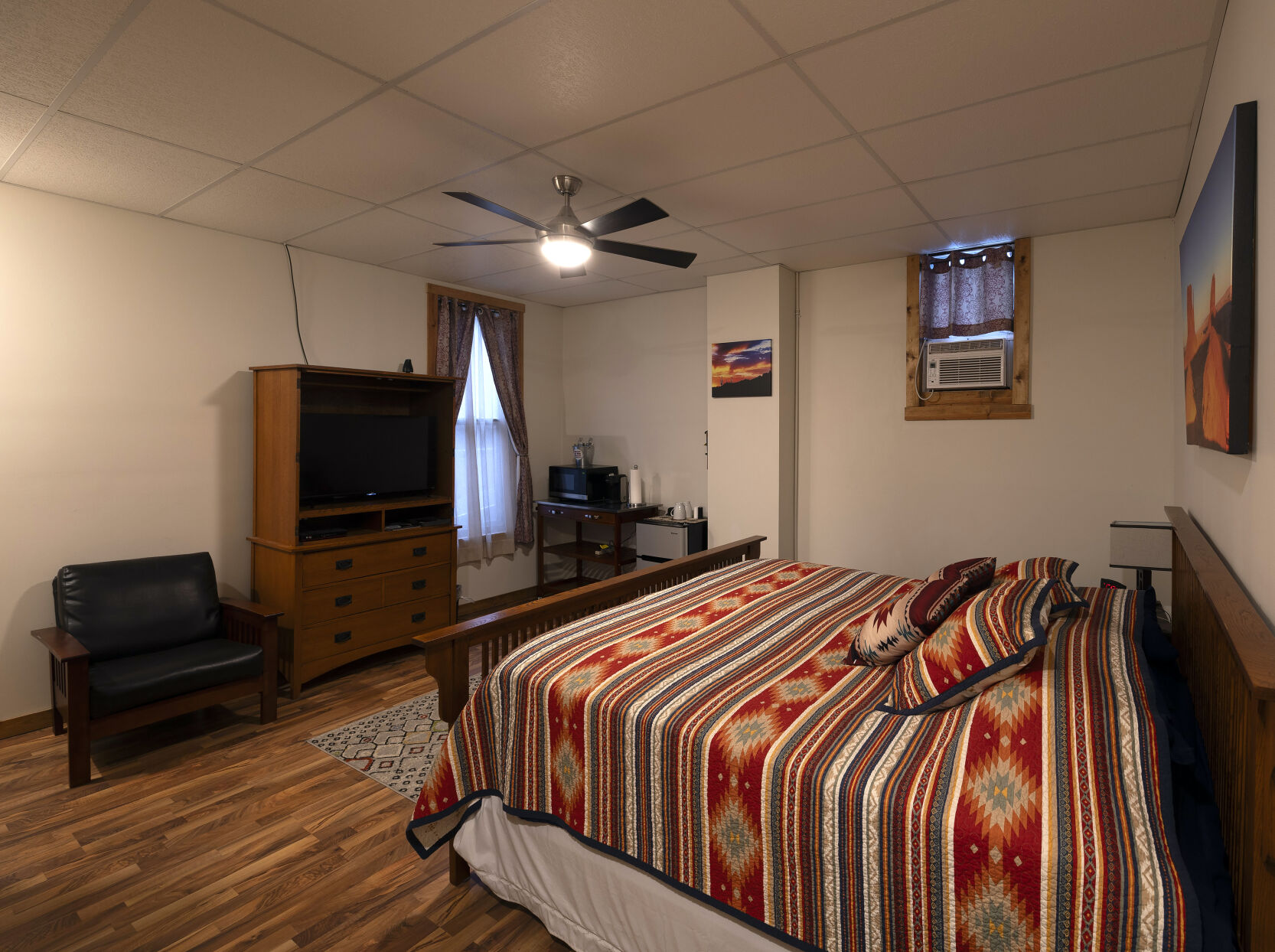 One of the guest rooms at the Potosi Inn in Potosi, Wis., on Friday, Feb. 23, 2024.    PHOTO CREDIT: Gassman