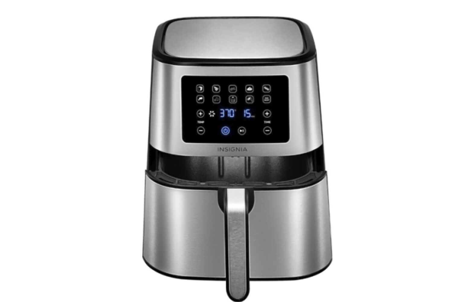 <p>This image provided by Consumer Product Safety Commission shows an Insignia Air Fryer. On Friday, March 15, 2024, Best Buy is recalling more than 287,000 air fryers and air fryer ovens due to an overheating issue that can cause the products’ parts to melt or shatter, posing fire and laceration risks. According to the U.S. Consumer Product Safety Commission, the Insignia-branded air fryer ovens can overheat — and their glass doors can shatter as a result. The air fryers’ handles can also melt or break when overheated. (Consumer Product Safety Commission via AP)</p>   PHOTO CREDIT: Uncredited - handout one time use, ASSOCIATED PRESS