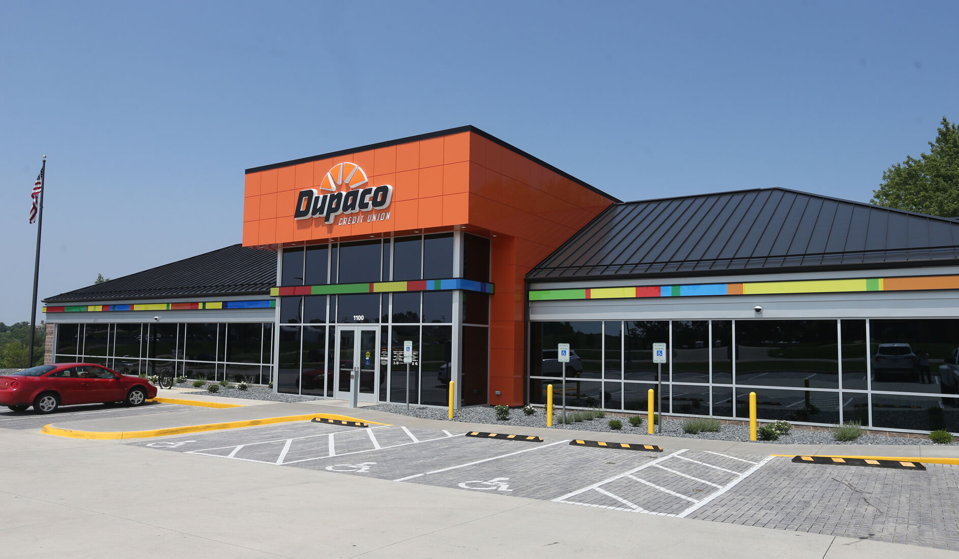 The newly renovated Dupaco building in Platteville, Wis.    PHOTO CREDIT: File photo