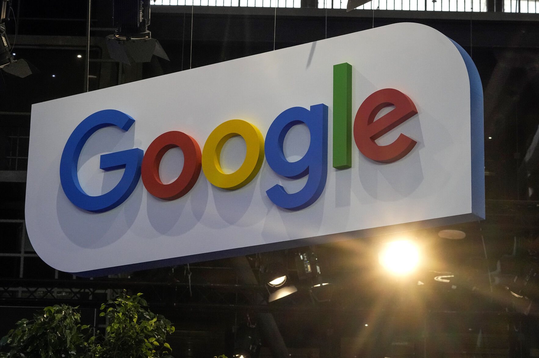 <p>FILE - The Google logo is photographed at the Vivatech show in Paris, on June 15, 2023. Japan’s antitrust watchdog said Monday, April 22, 2024, that U.S. search giant Google must fix its advertising search restrictions affecting Yahoo in Japan. (AP Photo/Michel Euler, File)</p>   PHOTO CREDIT: Michel Euler 