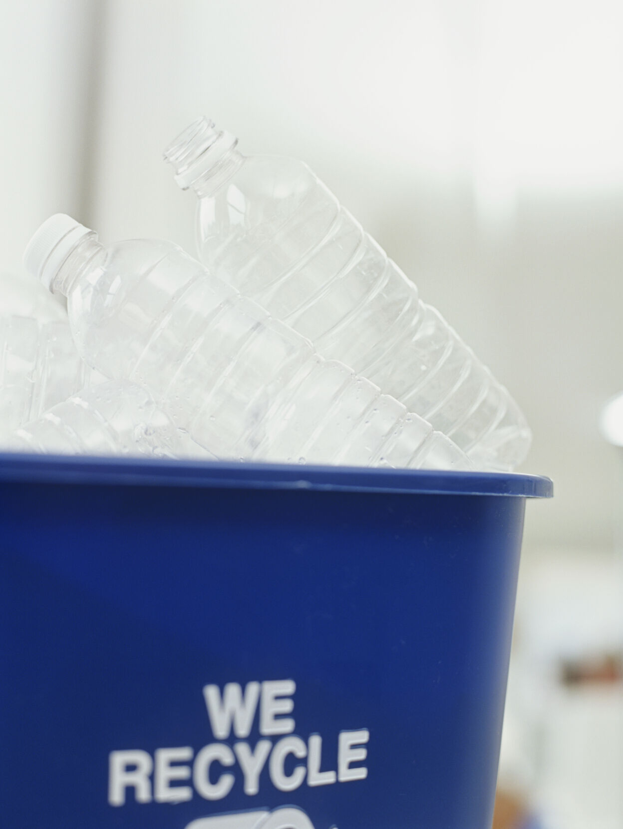 Plastic bottles in recycling bin,close-up    PHOTO CREDIT: Metro Creative