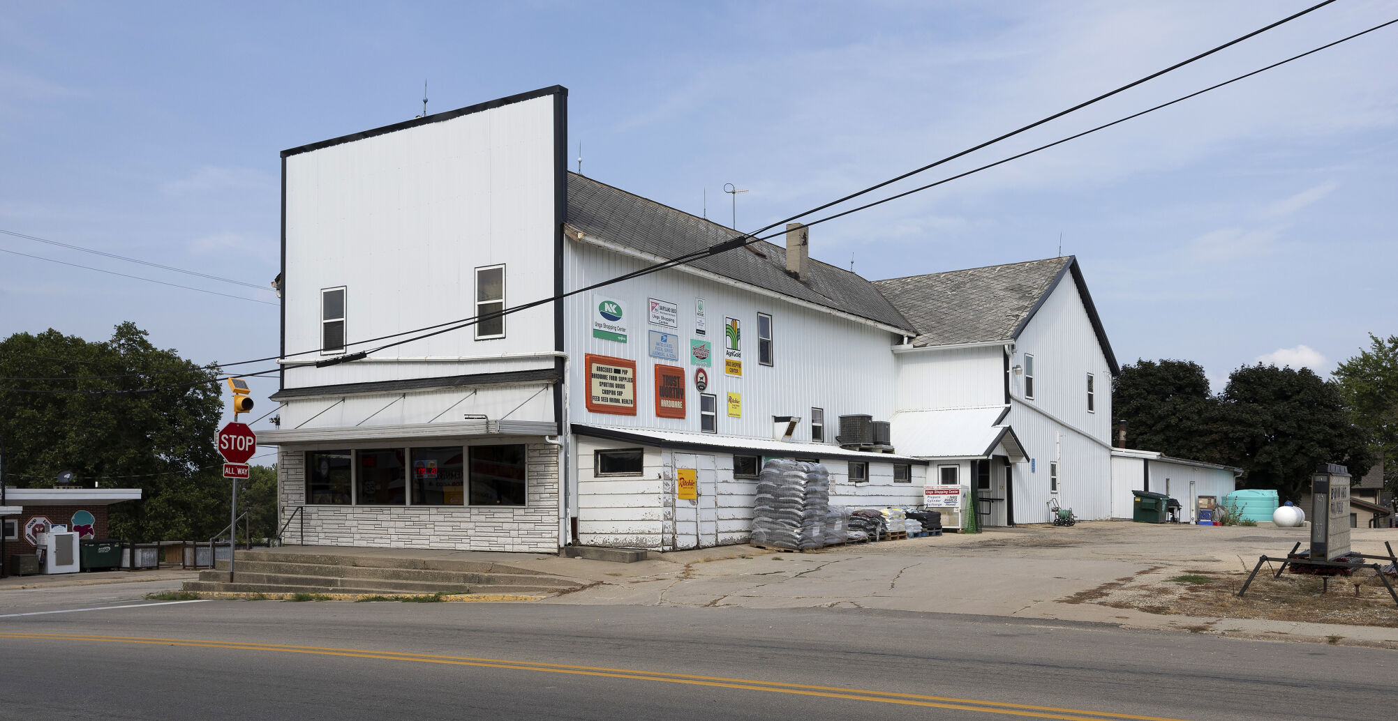 Exterior of Ungs Shopping Center in Luxemburg, Iowa.    PHOTO CREDIT: Stephen Gassman
Telegraph Herald