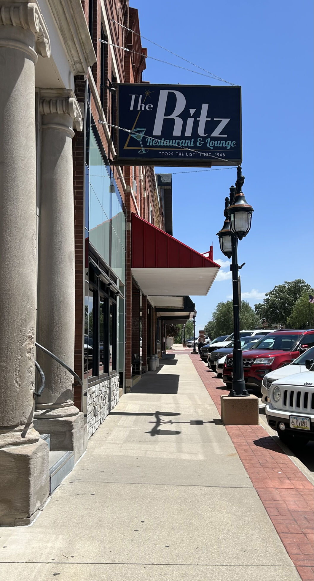 The Ritz is located at 232 First Ave. E. in Dyersville. The restaurant is open for dinner Tuesday through Saturday.    PHOTO CREDIT: Erik Hogstrom Telegraph Herald