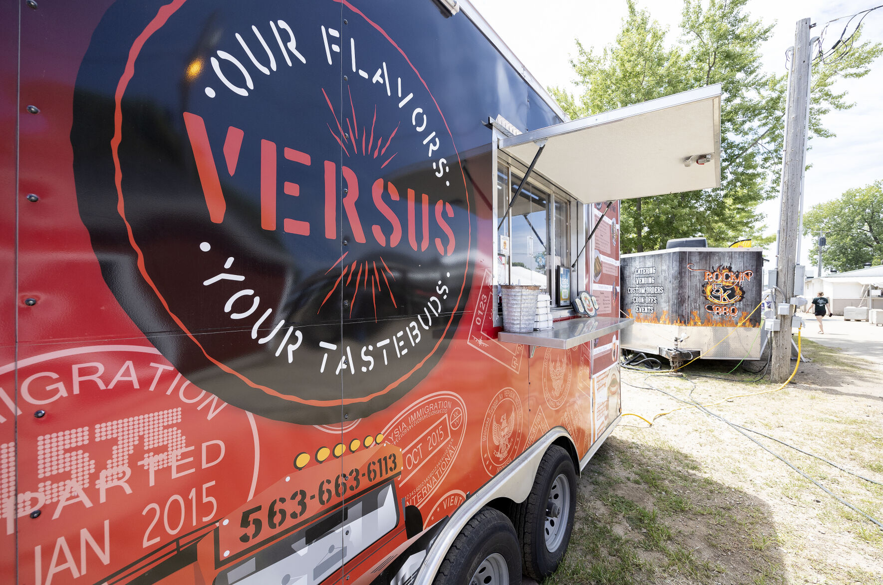 Versus food truck awaits hungry visitors during the Dubuque County Fair.    PHOTO CREDIT: File photo