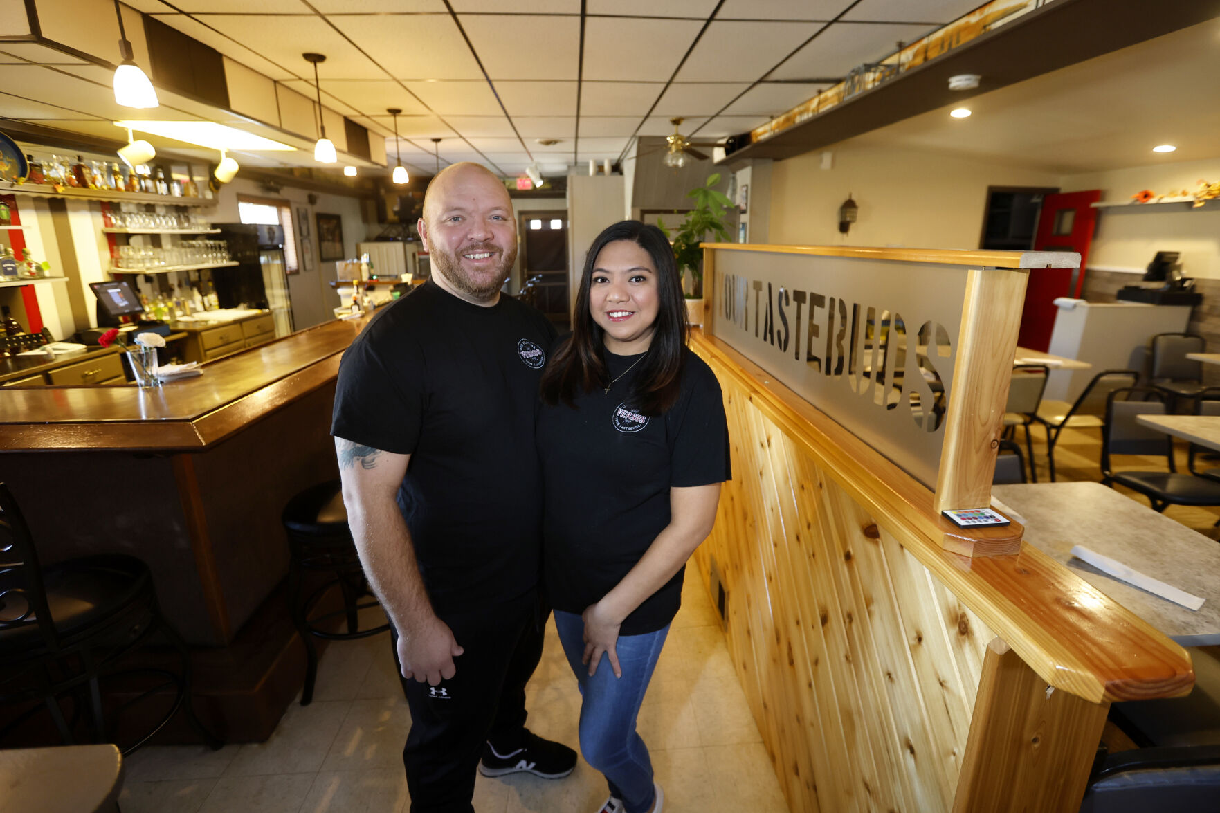 Owners Lucas and Liberty Miller inside Versus 2.0 Authentic Asian Kitchen/Bar, 2364 Washington St.    PHOTO CREDIT: File photo