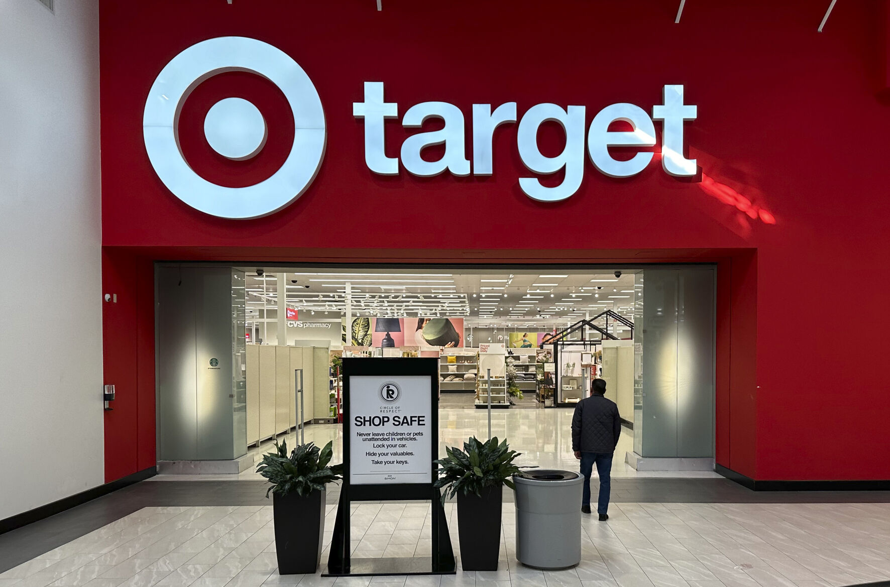 <p>FILE - A shopper heads into a Target store Jan. 11, 2024, in Lakewood, Colo. Target will no longer accept personal checks from shoppers as of July 15, underscoring how this once popular method of payment has gone the way of such archaic artifacts as the floppy disc or the rolodex. (AP Photo/David Zalubowski, File)</p>   PHOTO CREDIT: David Zalubowski 