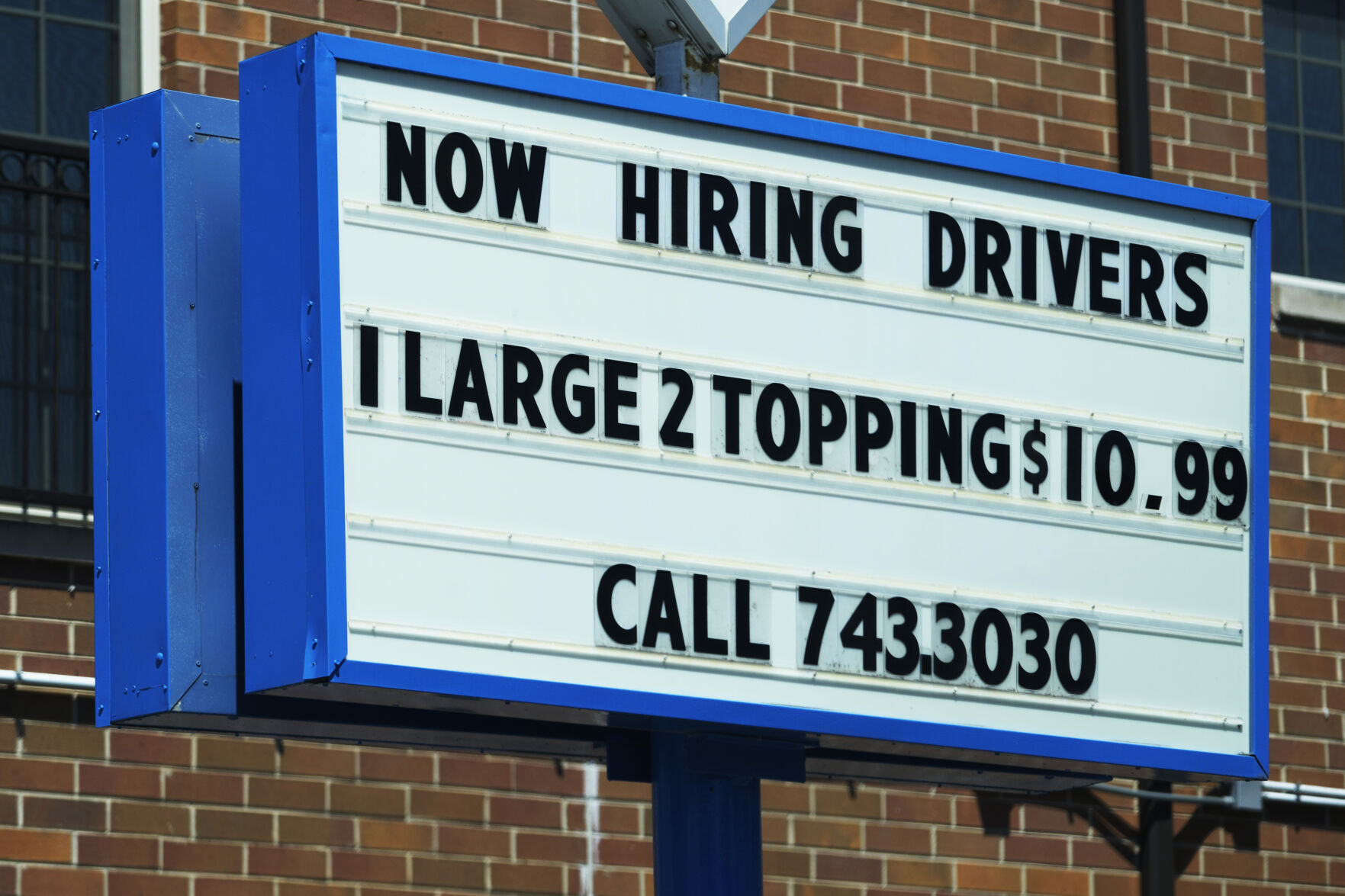 <p>A hiring sign is displayed at a restaurant in Chicago, Thursday, June 27, 2024. On Thursday, July 11, 2024, the Labor Department reports on the number of people who applied for unemployment benefits last week. (AP Photo/Nam Y. Huh)</p>   PHOTO CREDIT: Nam Y. Huh 