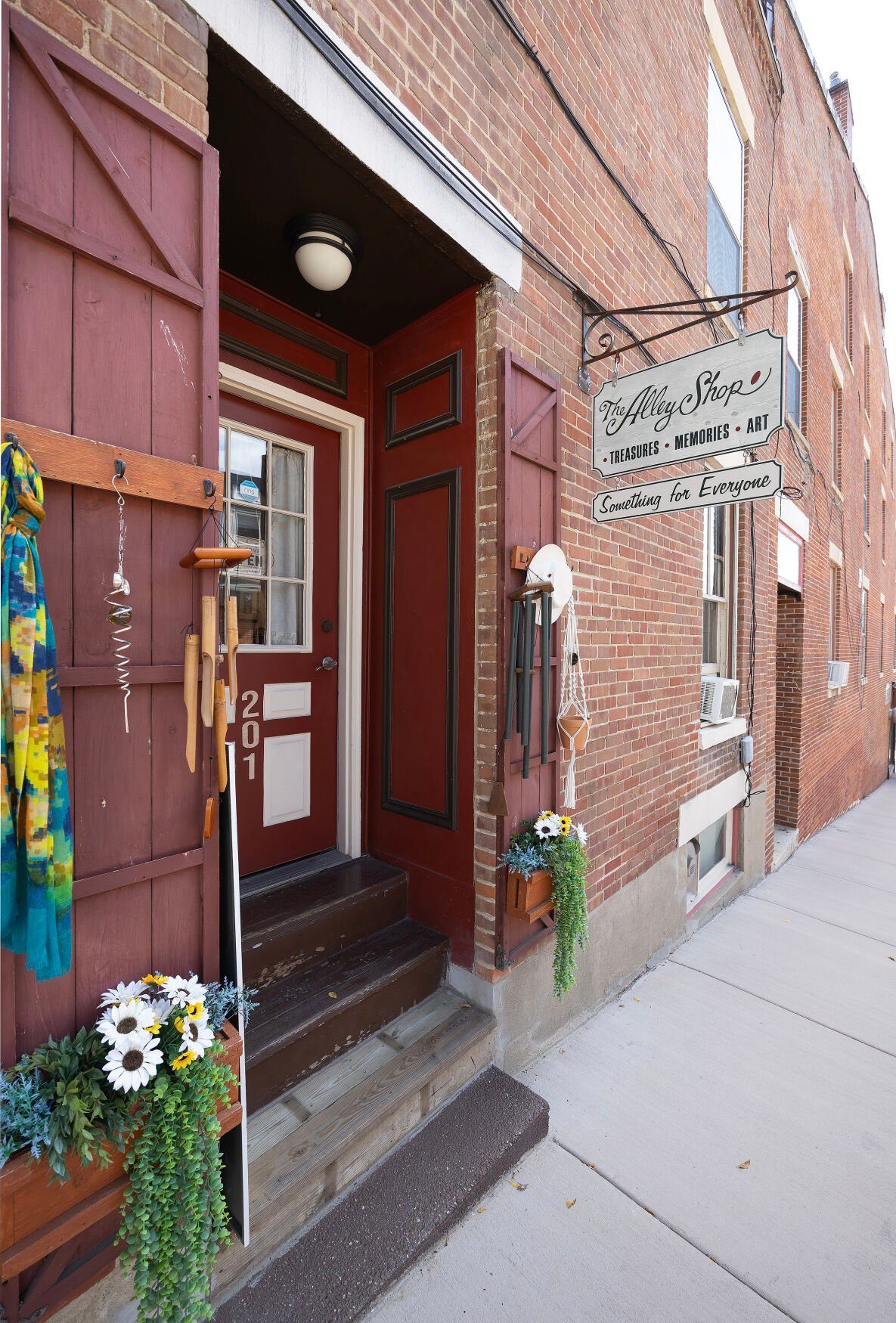 The exterior of The Alley Shop in Galena, Ill., on Friday, August 2, 2024.    PHOTO CREDIT: Stephen Gassman