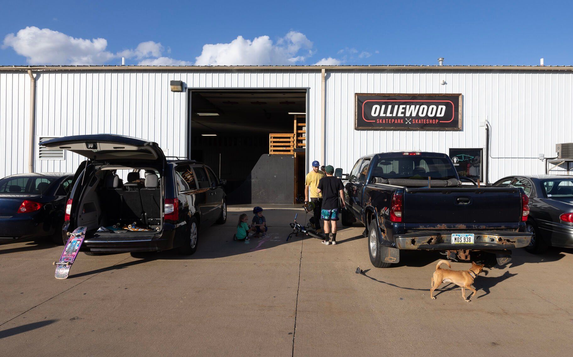 The indoor skate park is located at 3125 Cedar Crest Ridge.    PHOTO CREDIT: Stephen Gassman