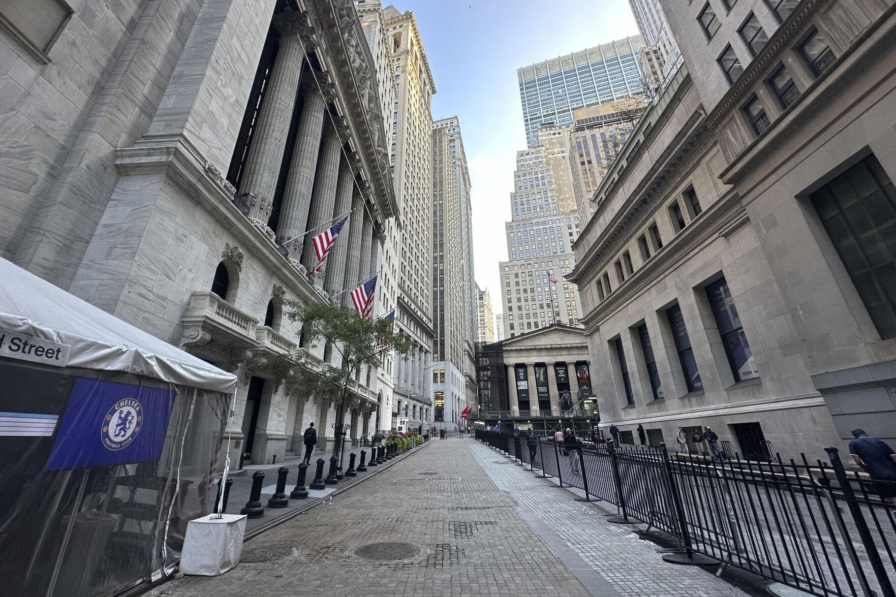 FILE - The New York Stock Exchange is shown on Aug. 21, 2024, in New York. (AP Photo/Peter Morgan, File)    PHOTO CREDIT: Associated Press