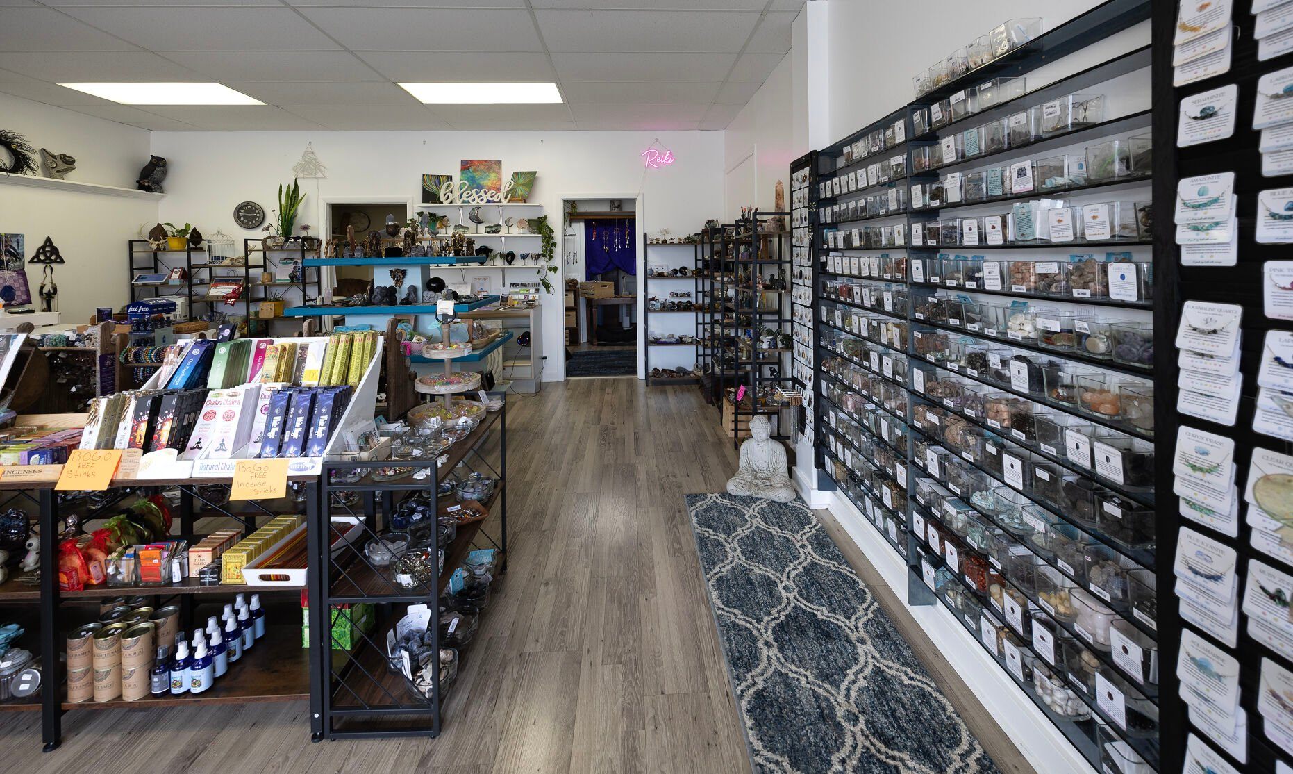 The interior of Higher-Self Holistics in Dubuque.    PHOTO CREDIT: Gassman