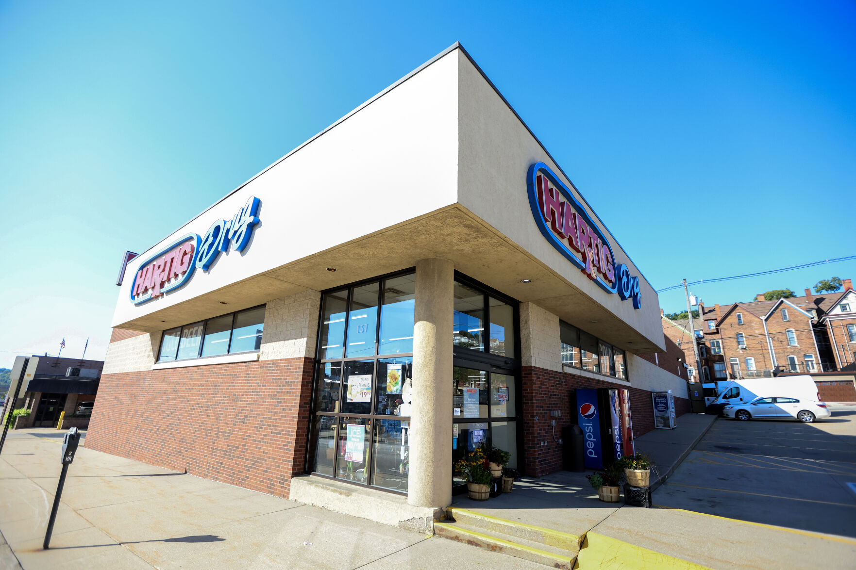 Hartig Drug Store located on Locust Street in Dubuque.    PHOTO CREDIT: Dave Kettering