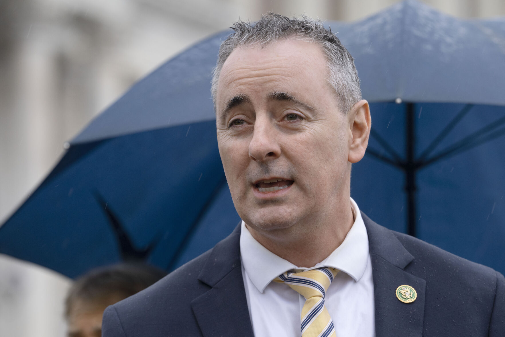 <p>FILE - Rep. Brian Fitzpatrick, R-Pa., speaks at a news conference, Jan. 31, 2023, on Capitol Hill in Washington. (AP Photo/Jacquelyn Martin, File)</p>   PHOTO CREDIT: Jacquelyn Martin