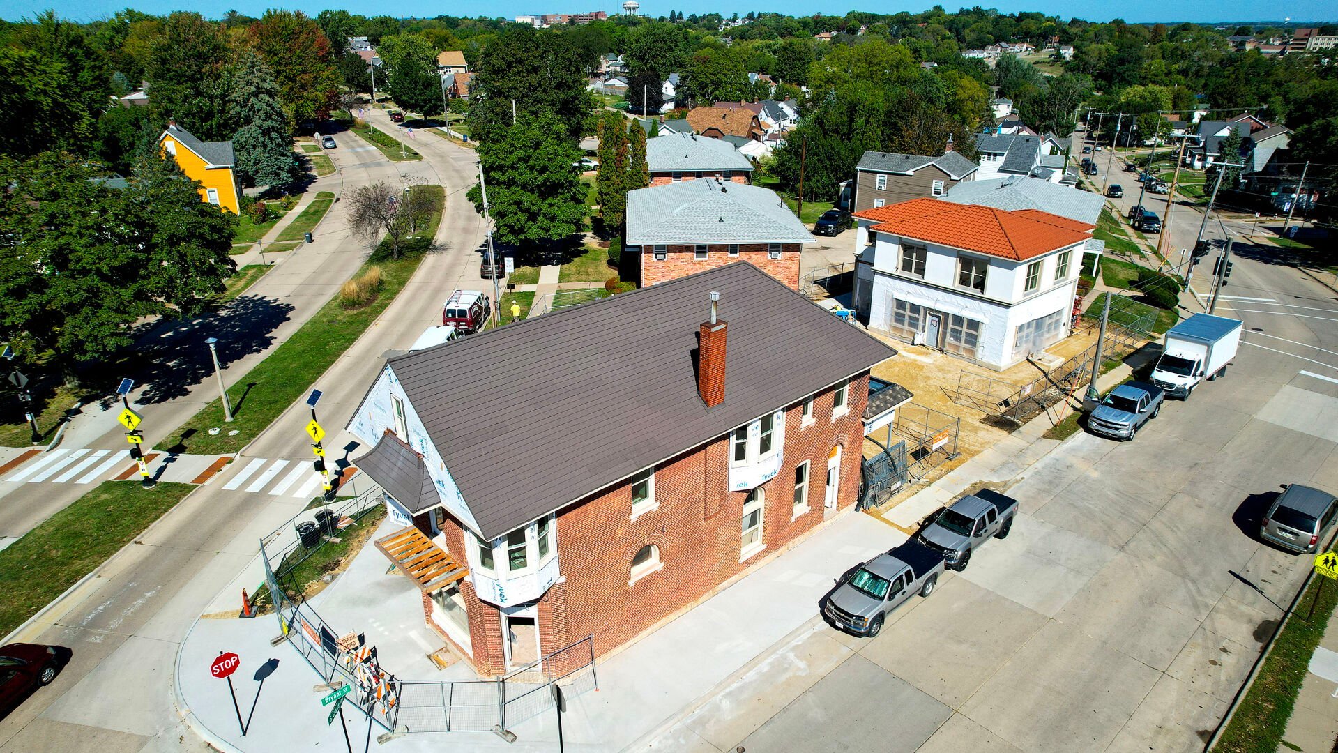 The former Milk House property will be the site of Roux & Lucia, a mixed-use store, coffee bar, bakery and ice cream/gelato shop, on South Grandview Avenue in Dubuque.    PHOTO CREDIT: Dave Kettering, Telegraph Herald