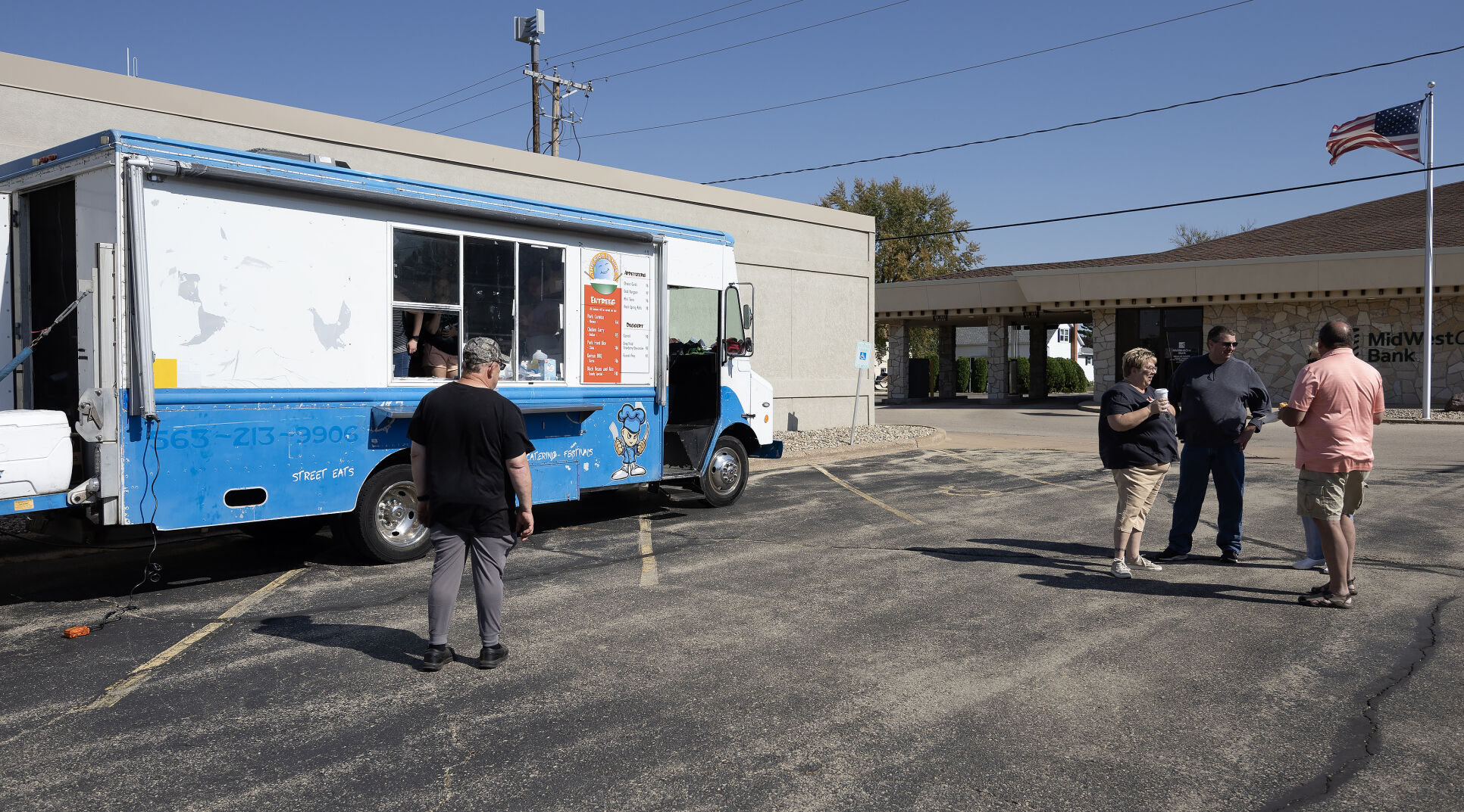 Rice is Nice food truck parked in Cuba City, Wis., on Saturday, Oct. 5, 2024.    PHOTO CREDIT: Stephen Gassman