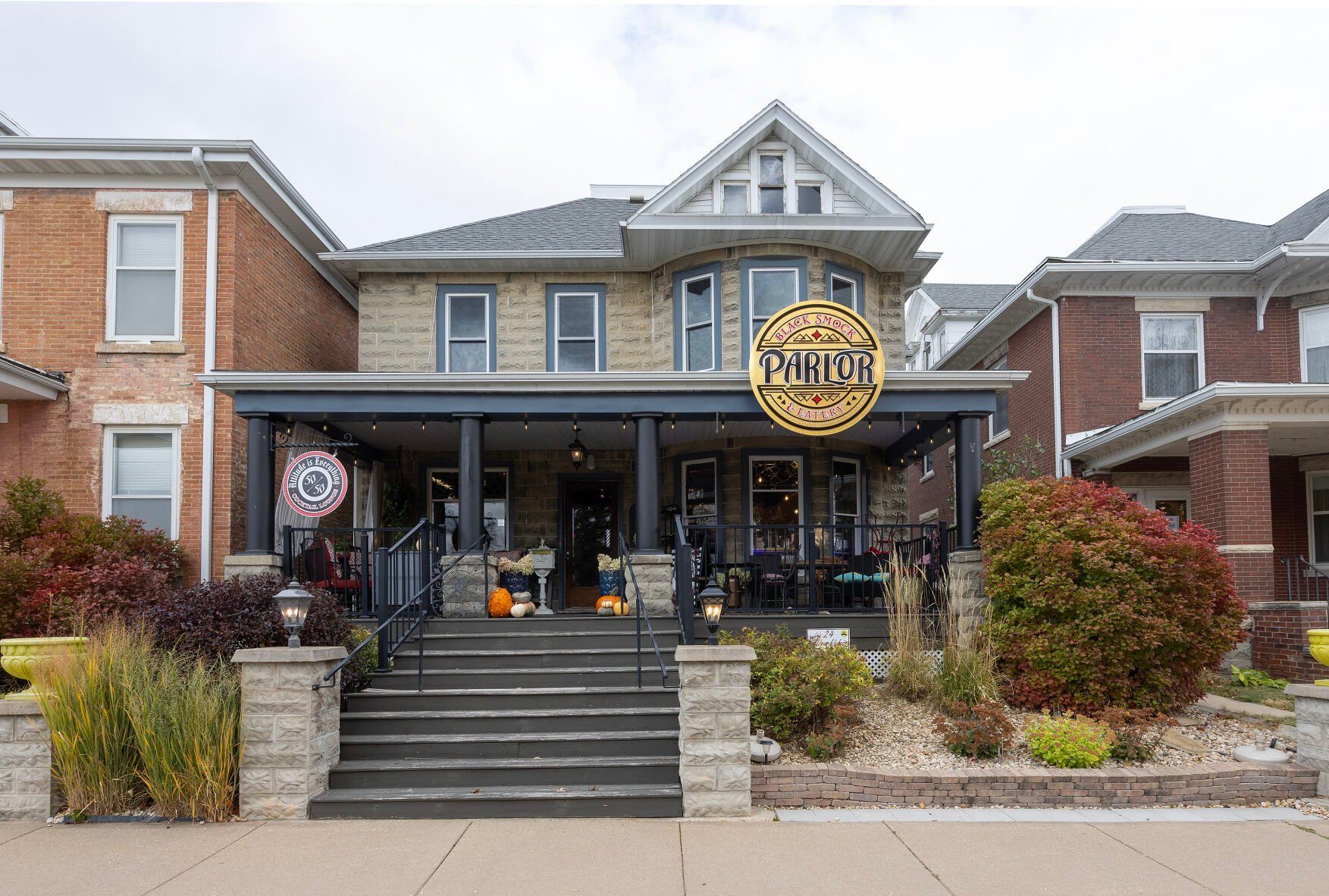 The exterior of The Black Smock in Platteville, Wis.    PHOTO CREDIT: Stephen Gassman