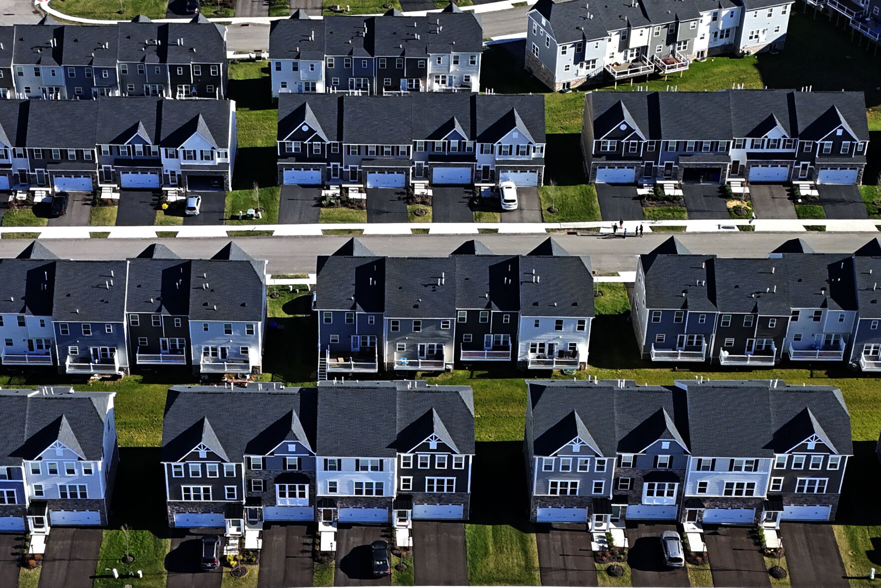 <p>FILE - A housing development in Cranberry Township, Pa., is seen on March 29, 2024. (AP Photo/Gene J. Puskar, File)</p>   PHOTO CREDIT: Gene J. Puskar - staff, ASSOCIATED PRESS