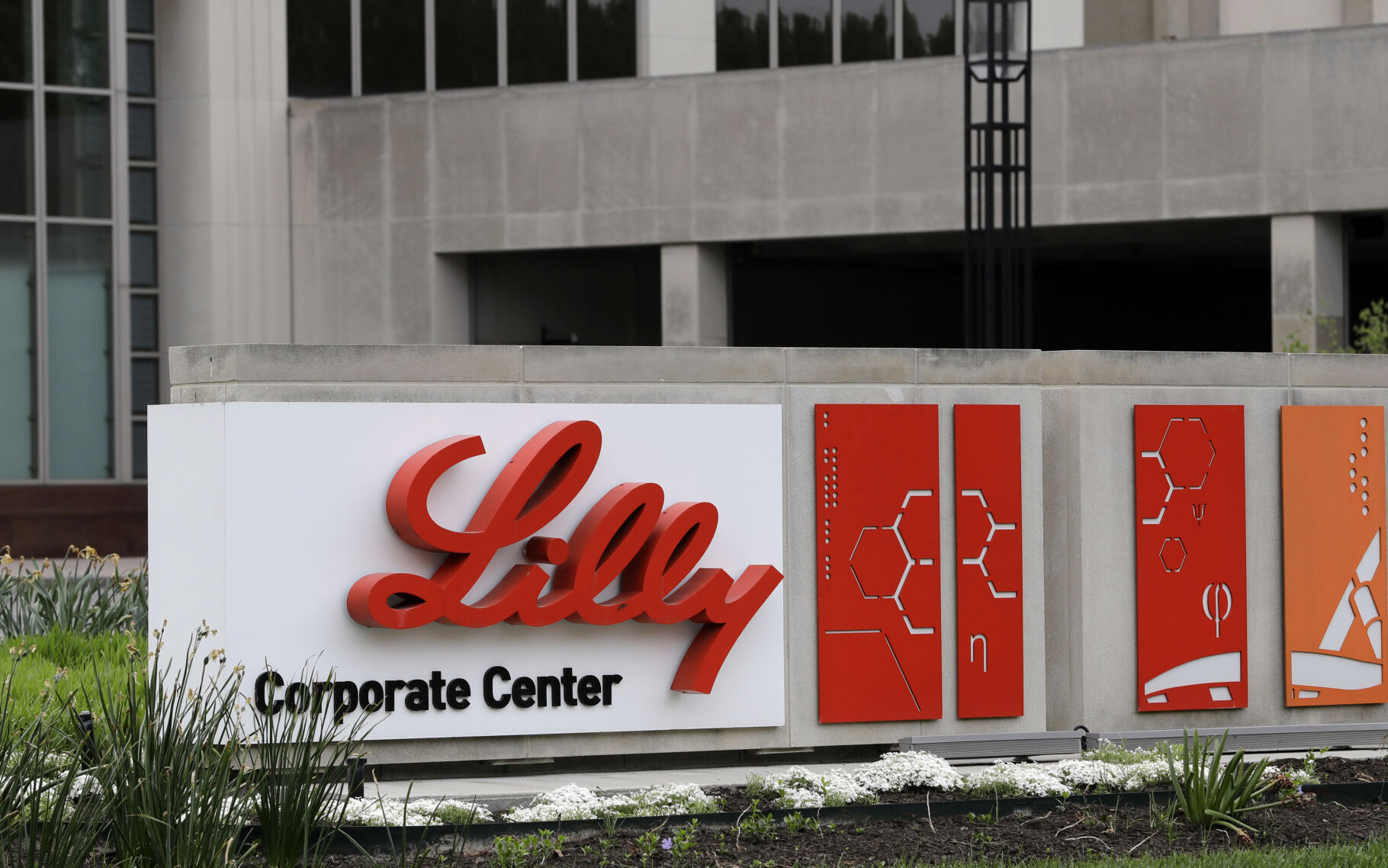 <p>FILE - This April 26, 2017 file photo shows the Eli Lilly & Co. corporate headquarters in Indianapolis. (AP Photo/Darron Cummings, File)</p>   PHOTO CREDIT: Darron Cummings 