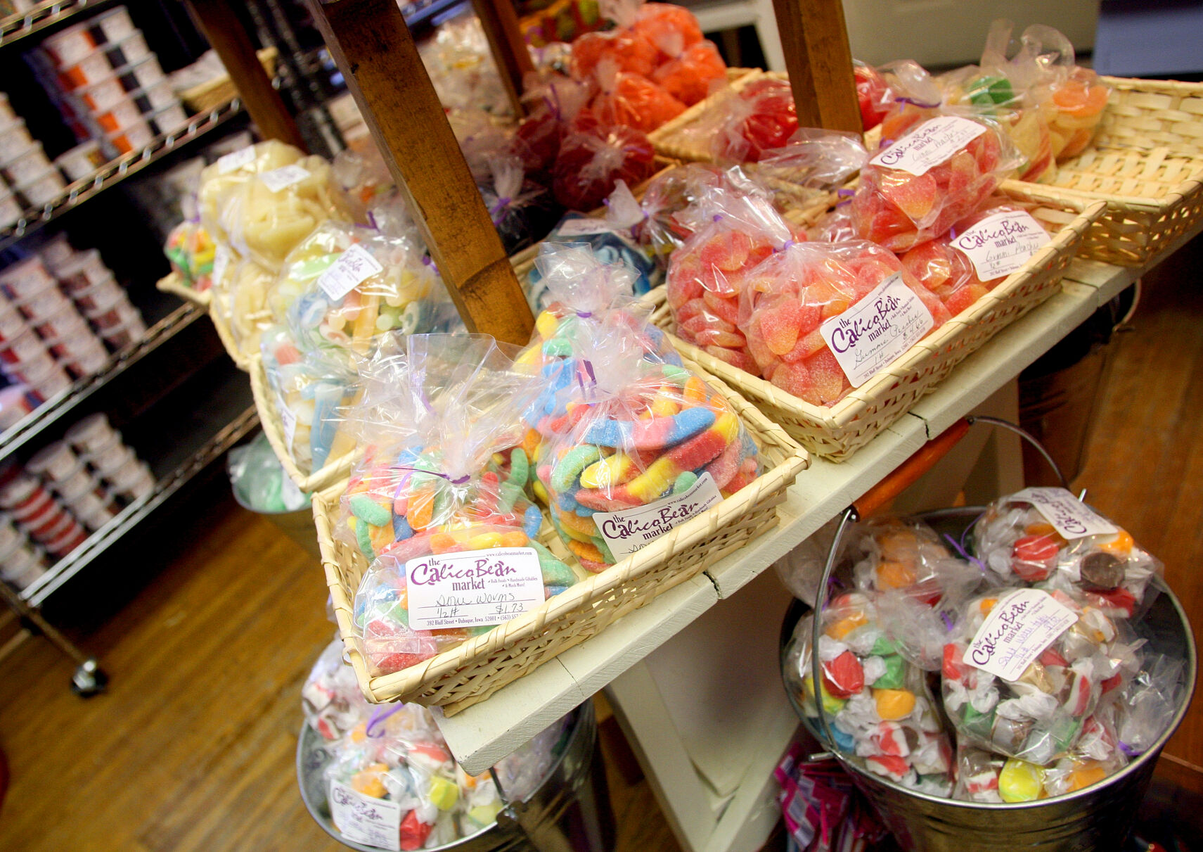 An assortment of products at The Calico Bean Market.    PHOTO CREDIT: File photo