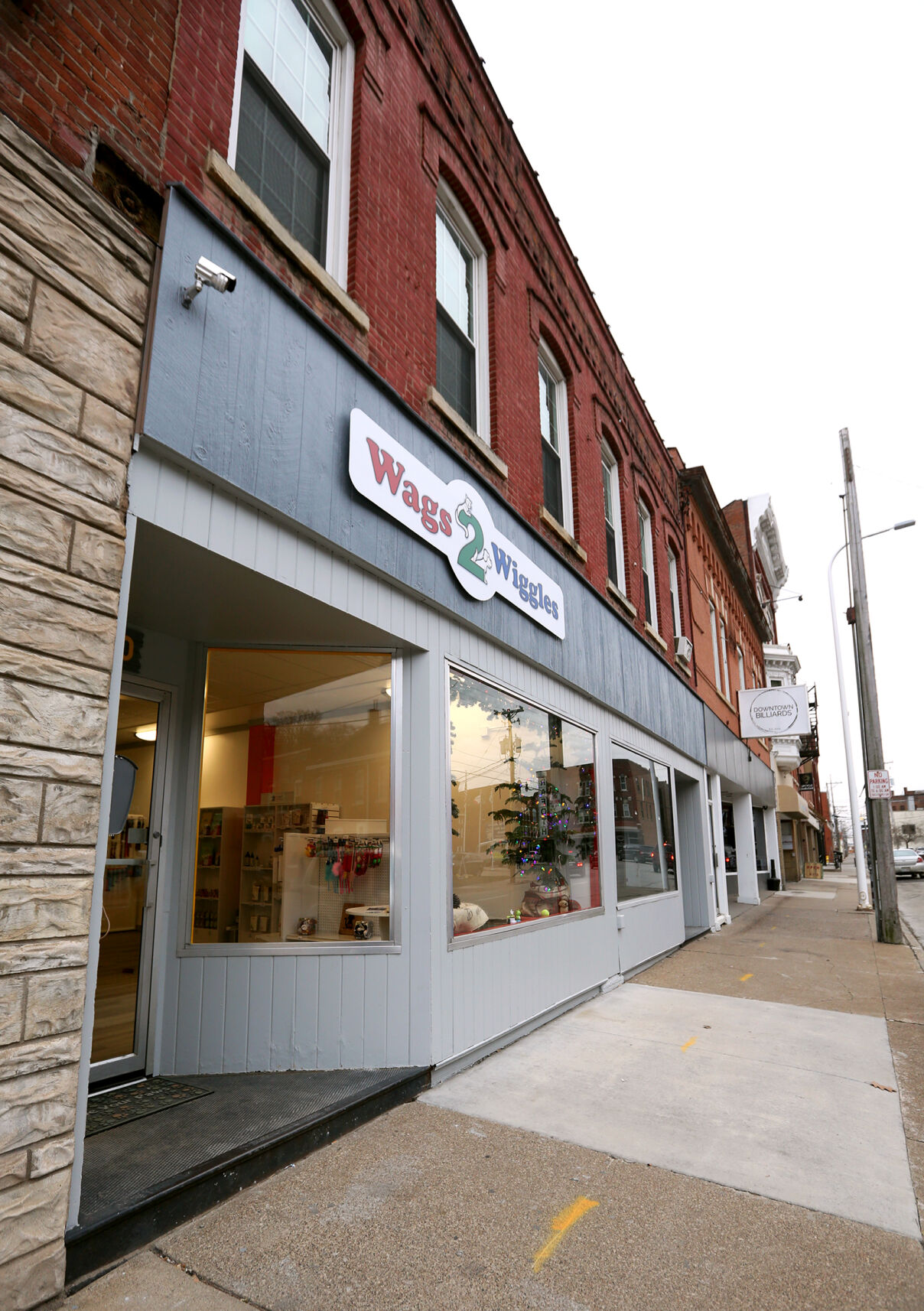 The exterior of Wags 2 Wiggles in Dubuque.    PHOTO CREDIT: File photo