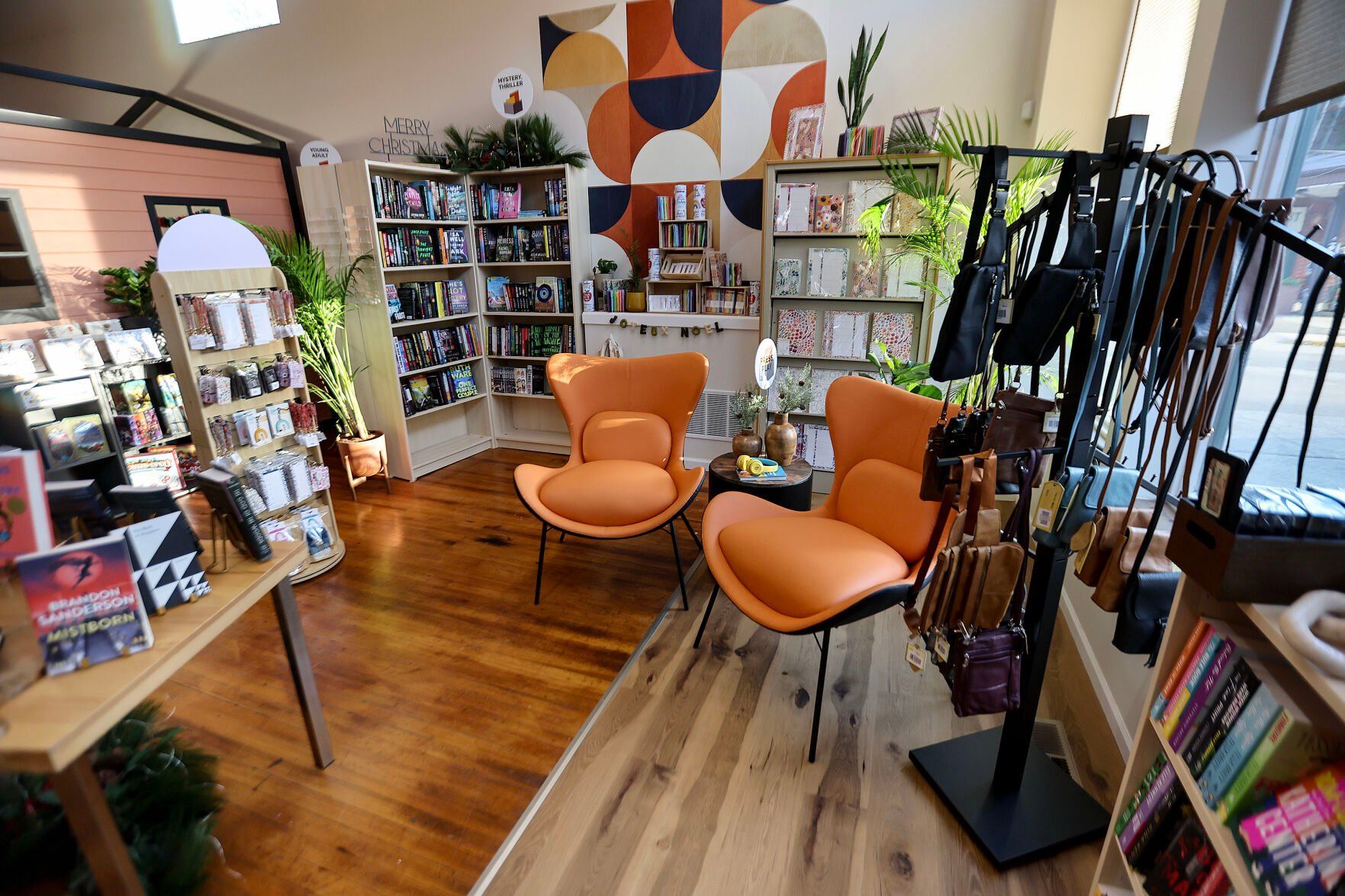 The Hub, a coworking space, and Pages and Parcels, a retail and shipping business, recently opened in Potosi, Wis.    PHOTO CREDIT: Dave Kettering