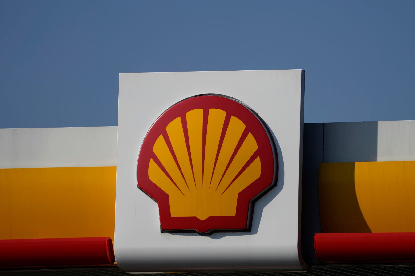 <p>FILE - A Shell logo is displayed at a gas station in London, on March 8, 2022.(AP Photo/Frank Augstein, File)</p>   PHOTO CREDIT: Frank Augstein 