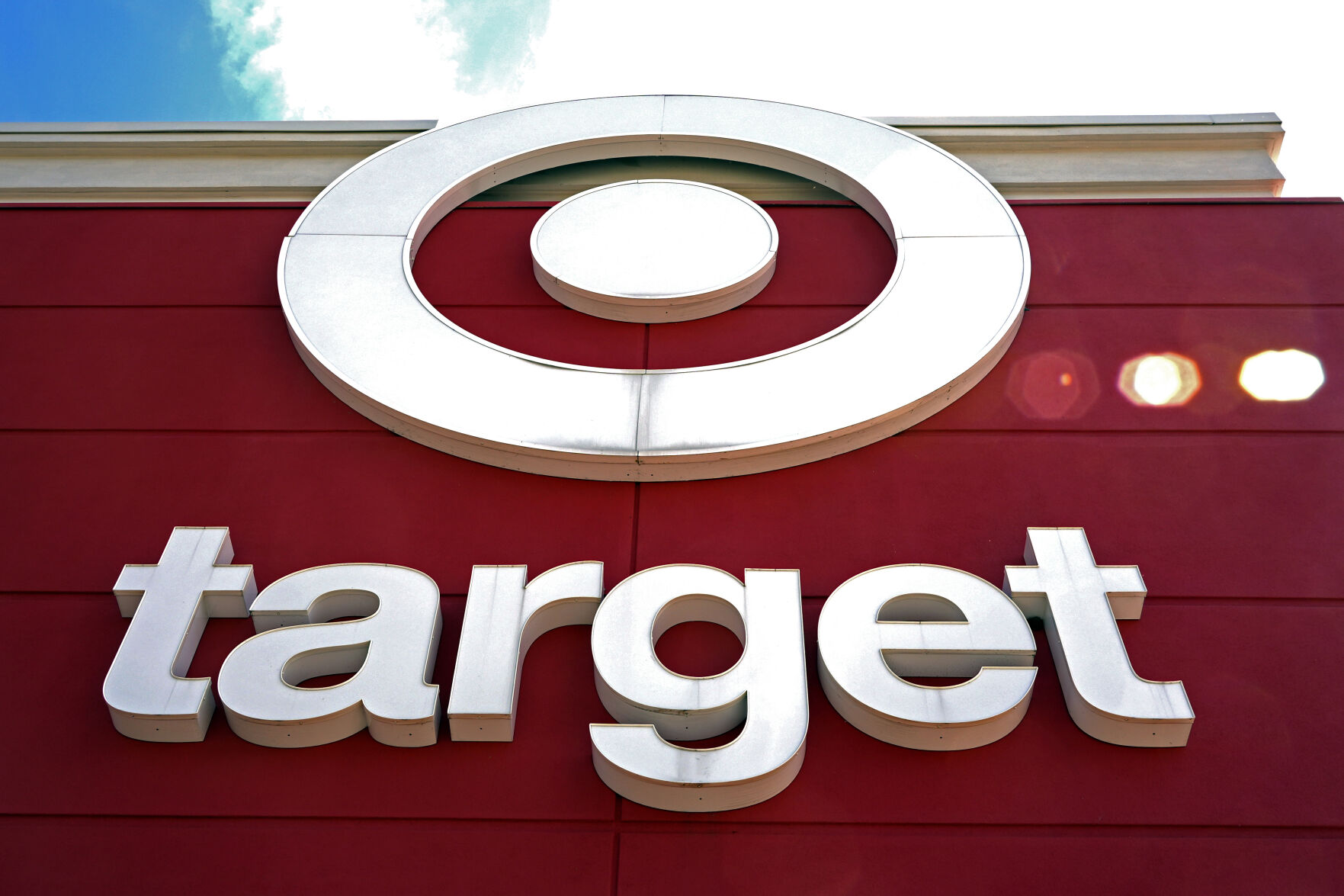 <p>FILE - A sign on a Target store in Harmarville, Pa., is shown on Sept. 16, 2024. (AP Photo/Gene J. Puskar, File)</p>   PHOTO CREDIT: Gene J. Puskar