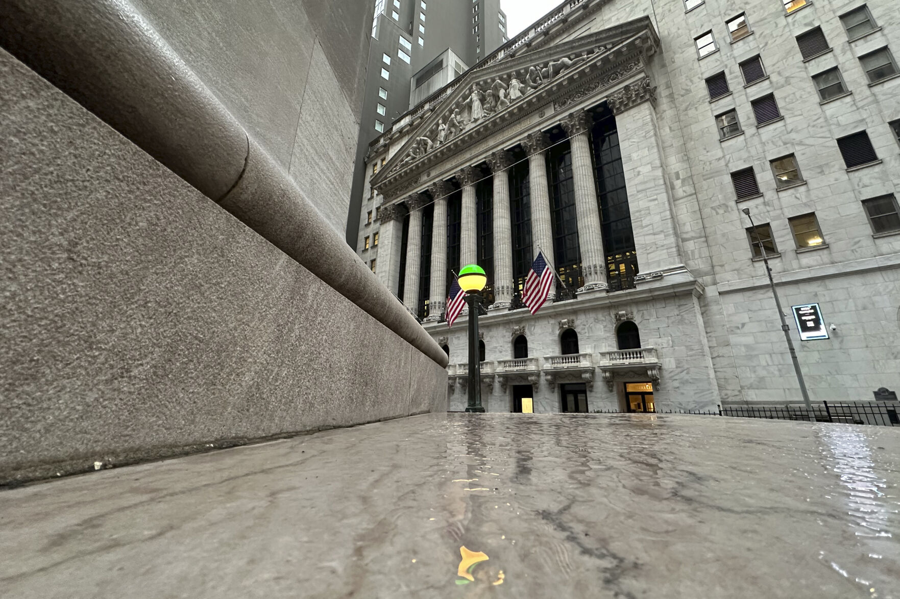 <p>FILE - The New York Stock Exchange is shown on Wednesday, Nov. 20, 2024, in New York. (AP Photo/Peter Morgan, File)</p>   PHOTO CREDIT: Peter Morgan - staff, ASSOCIATED PRESS