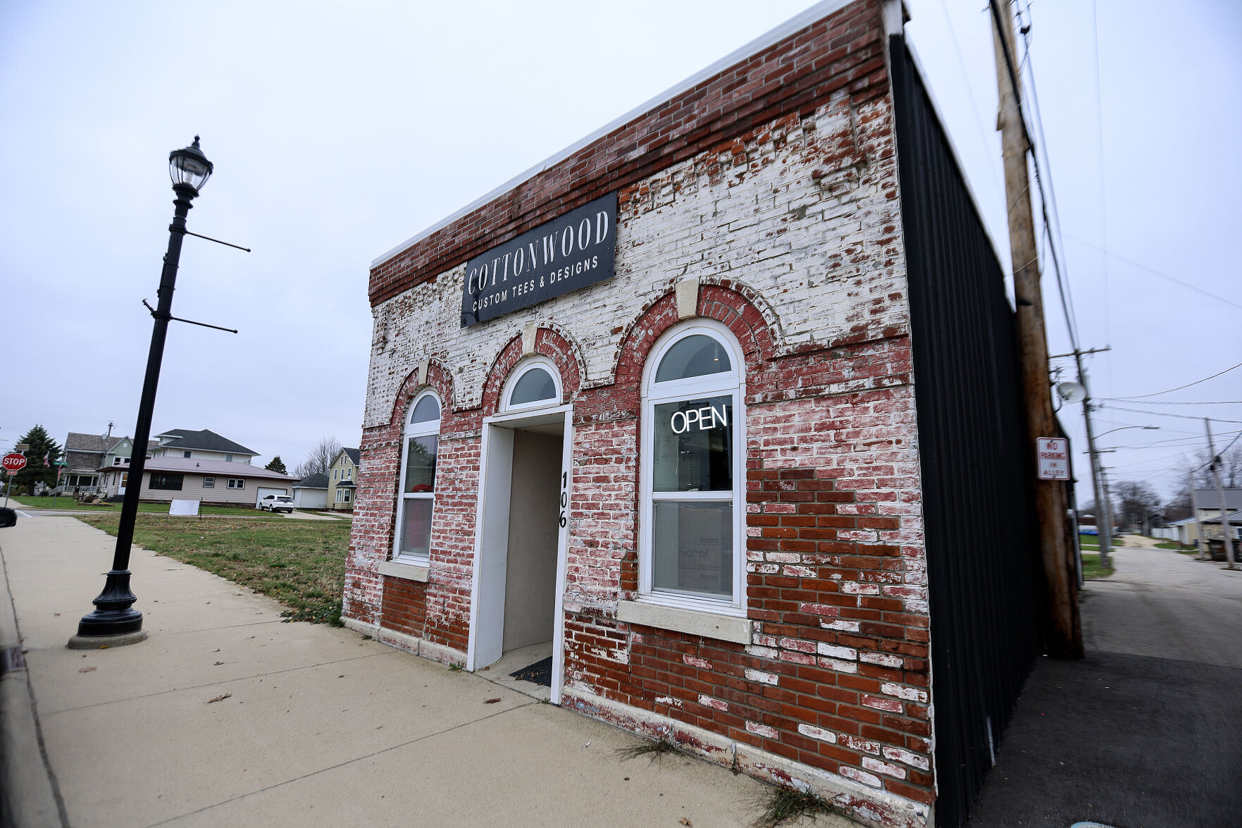 Thirsty Goat is inside Cottonwood Custom Tees at 106 First St. in Farley, Iowa.    PHOTO CREDIT: Dave Kettering