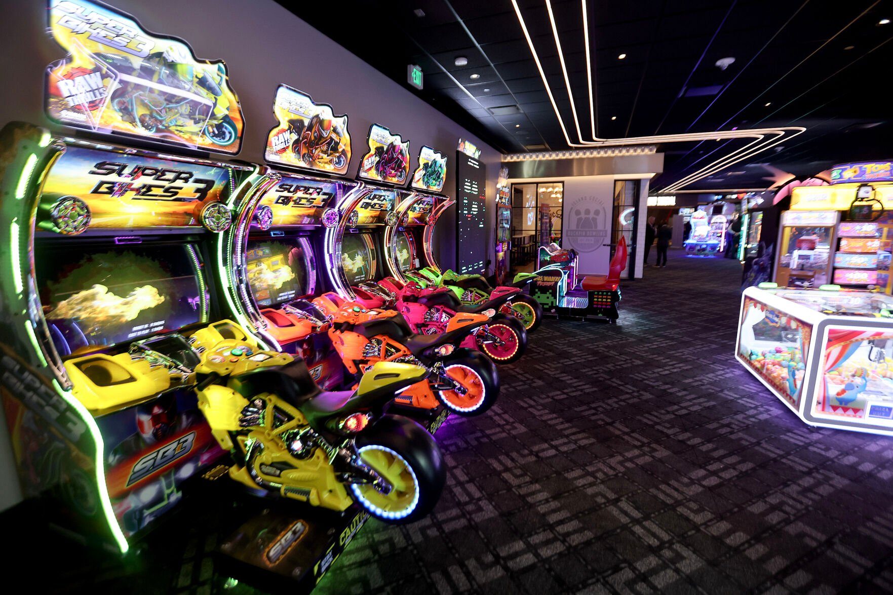 The all-ages Island Social arcade area includes over 75 arcade games.    PHOTO CREDIT: Dave Kettering