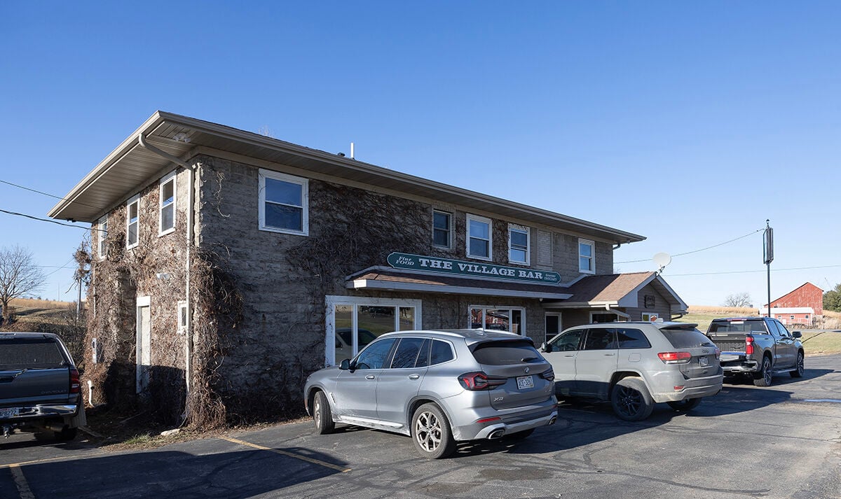 The exterior of Village Bar Supper Club in Kieler, Wis.    PHOTO CREDIT: Stephen Gassman