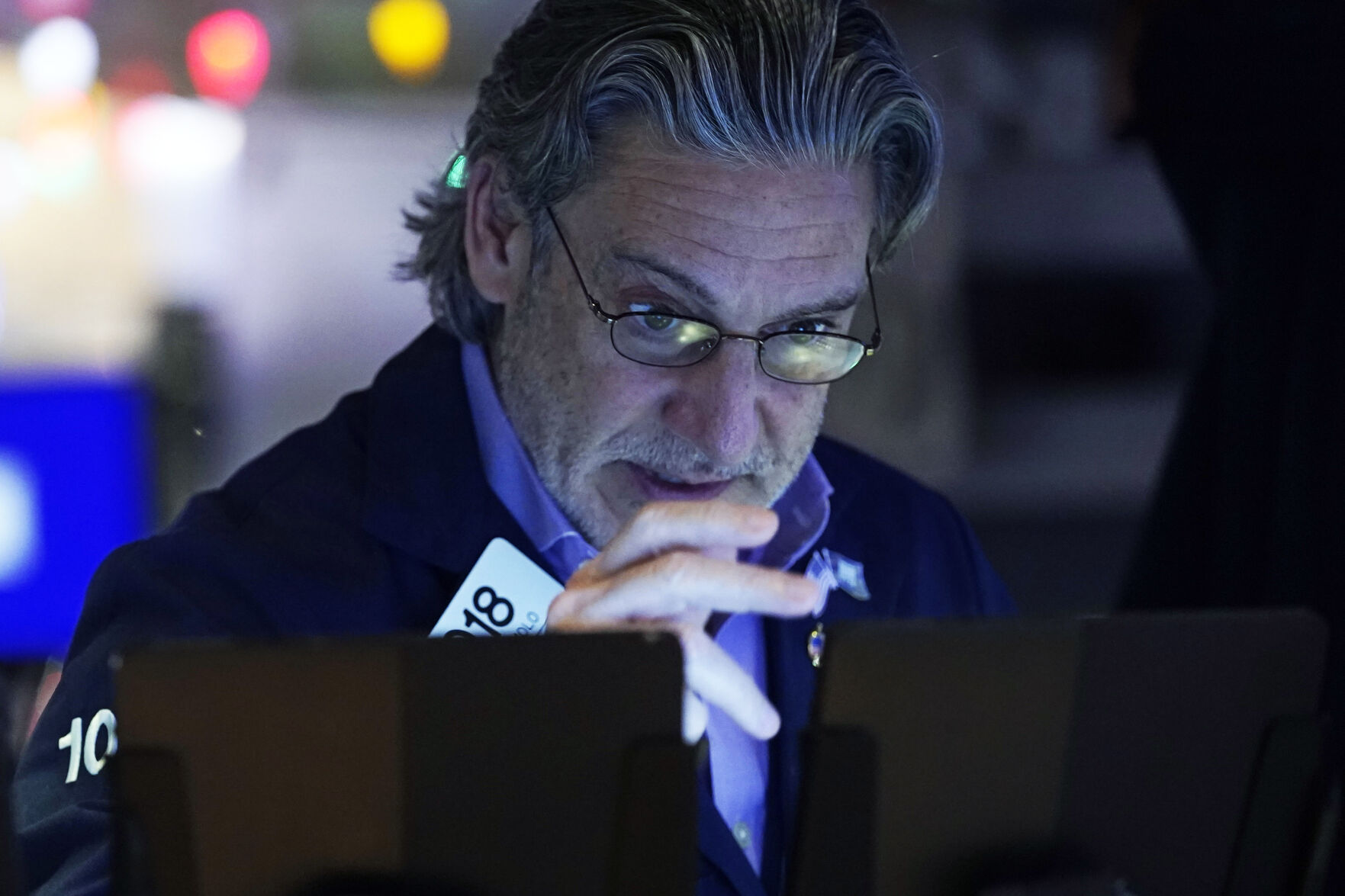 <p>Trader John Romolo works on the floor of the New York Stock Exchange, Wednesday, Dec. 18, 2024. (AP Photo/Richard Drew)</p>   PHOTO CREDIT: Richard Drew - staff, ASSOCIATED PRESS