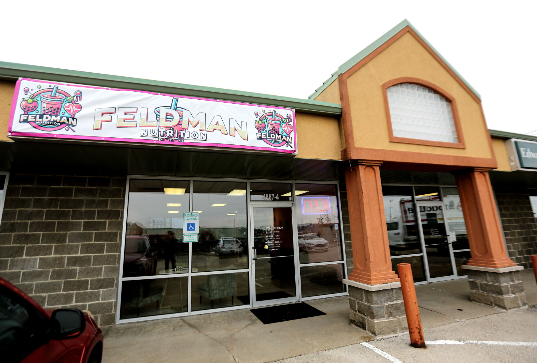 Feldman Nutrition is located at 4867 Asbury Road in Dubuque.    PHOTO CREDIT: Dave Kettering