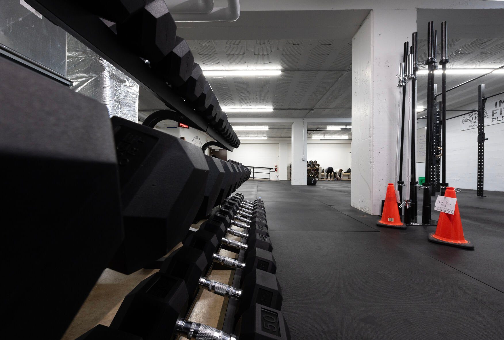 Exercise equipment and workout space at Impact Fitness in Platteville, Wis., on Thursday, Jan. 9, 2025.    PHOTO CREDIT: Gassman